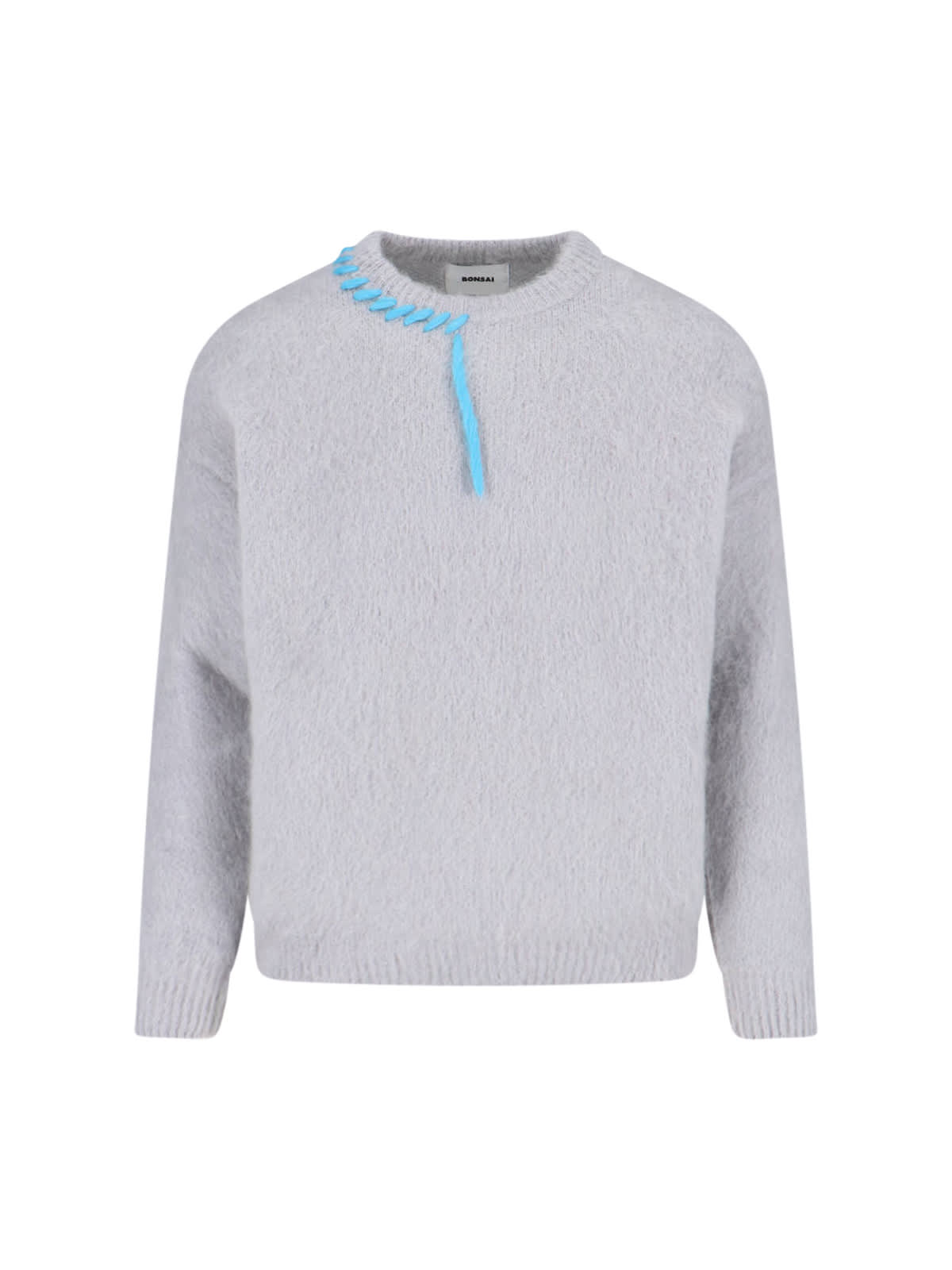 Shop Bonsai Crewneck Sweater In Gray