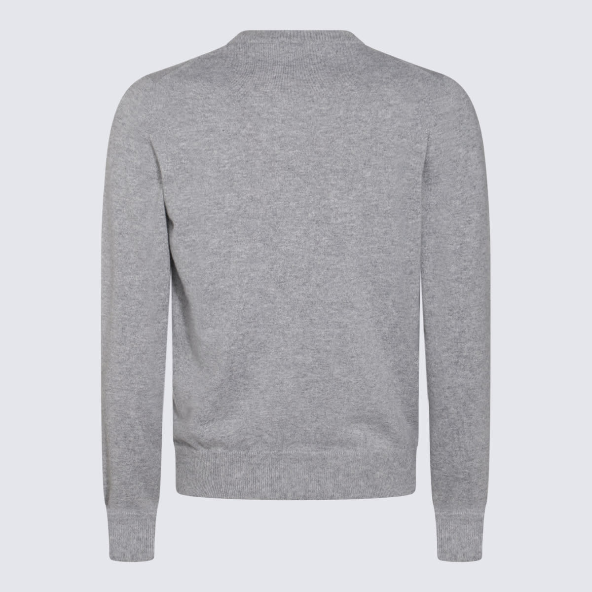 Shop Malo Grey Cashmere Jumper In Cemento