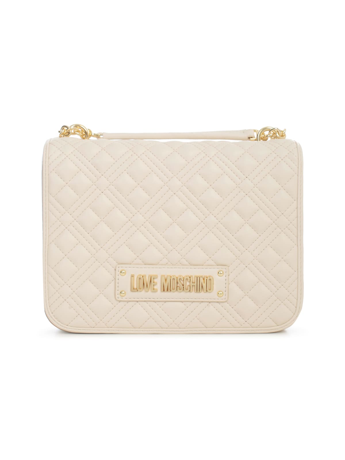 Love Moschino Quilted Pu Shoulder Bag