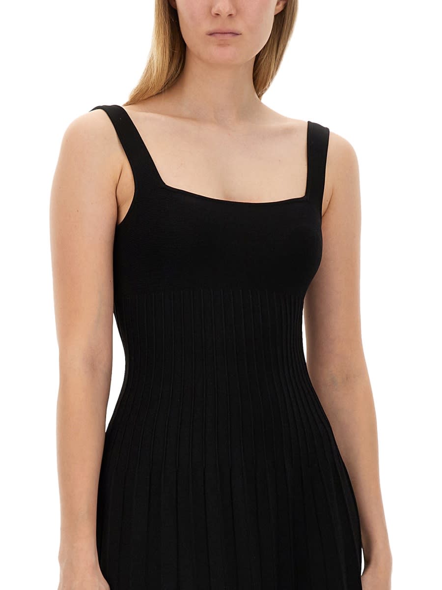 Shop Staud Ellison Dress In Black