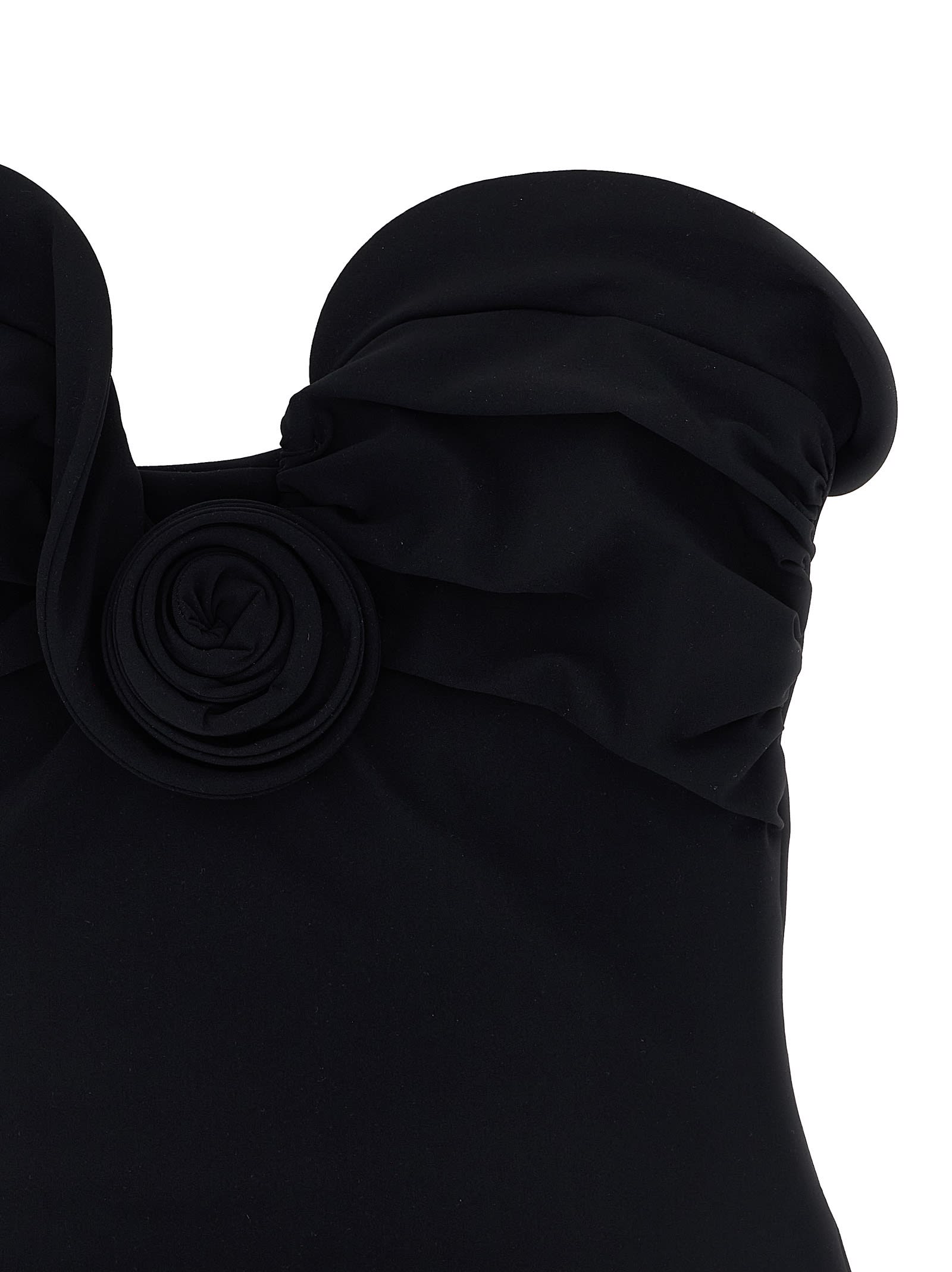 Magda Butrym Swimsuit 07 One-piece Swimsuit In Black