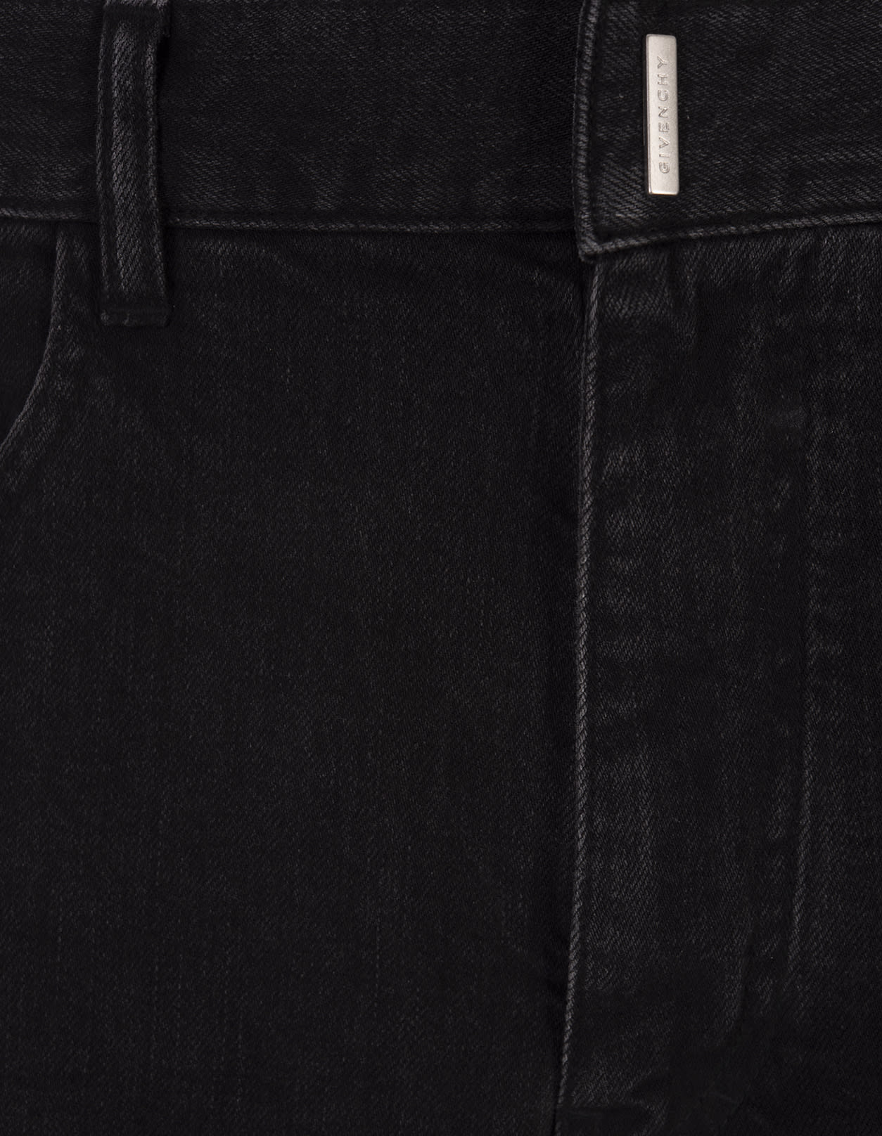 Shop Givenchy Cargo Jeans In Black Denim