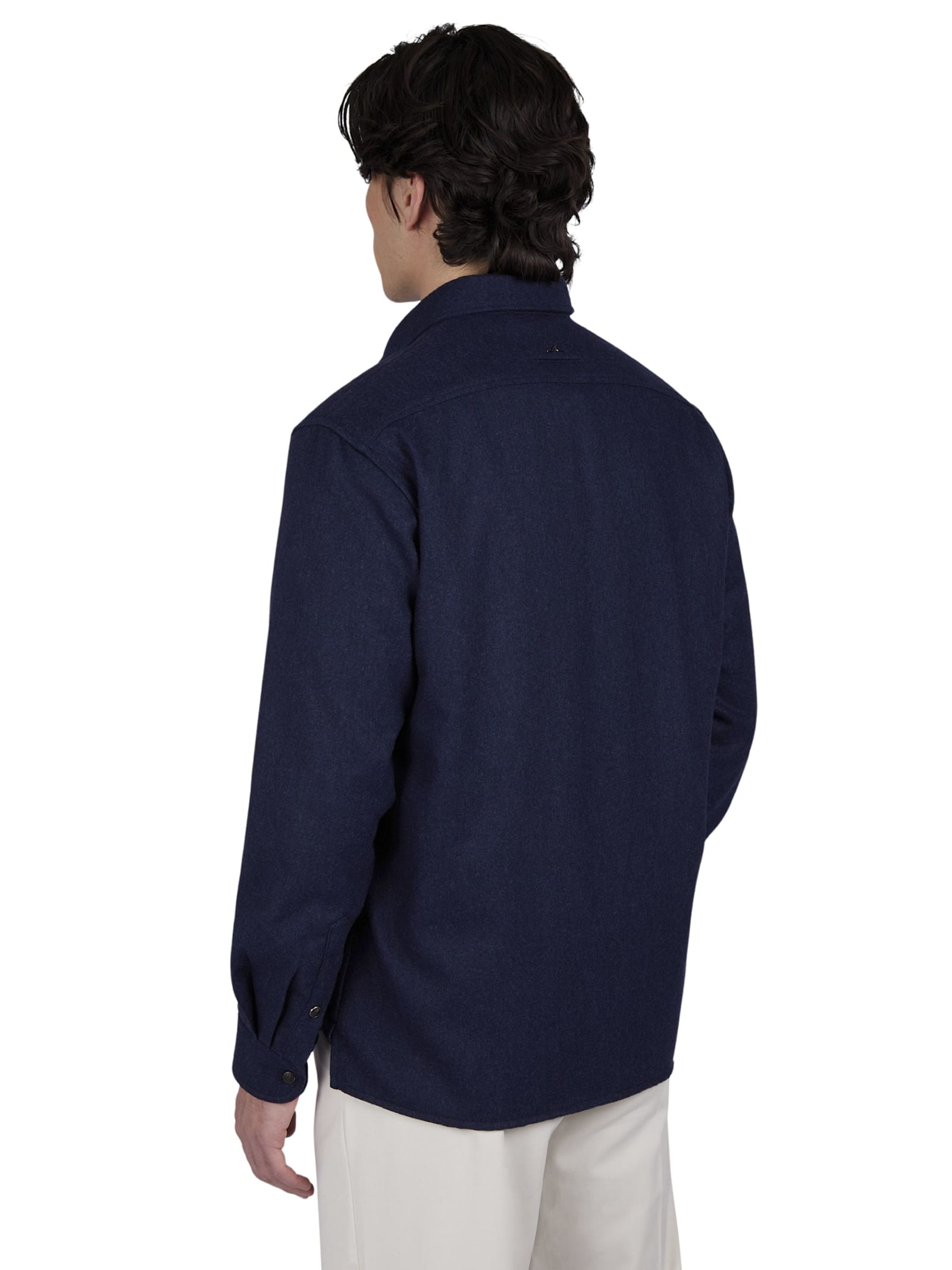 Paul&shark Wool Blend Jacket In Blue