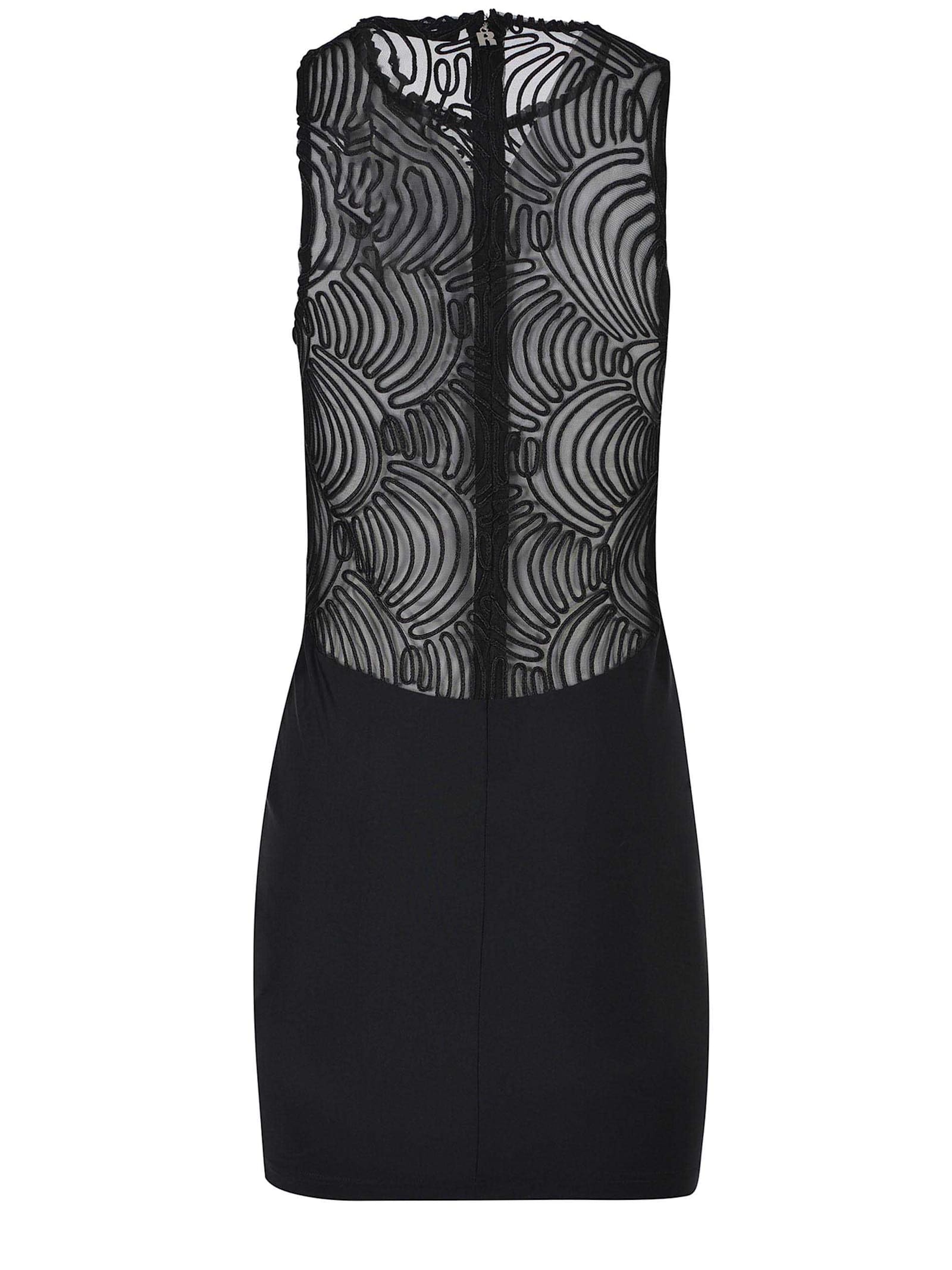 Rotate Birger Christensen Mini Abito In Black