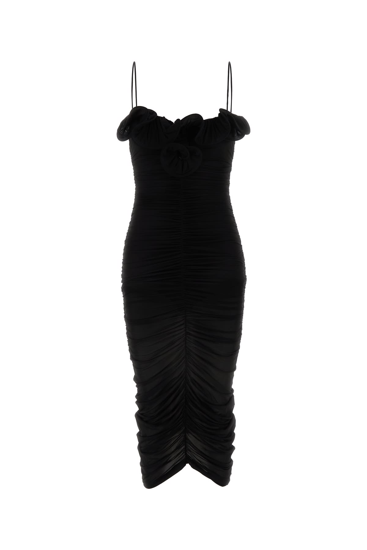 Shop Magda Butrym Pf24 Dress 22 Black