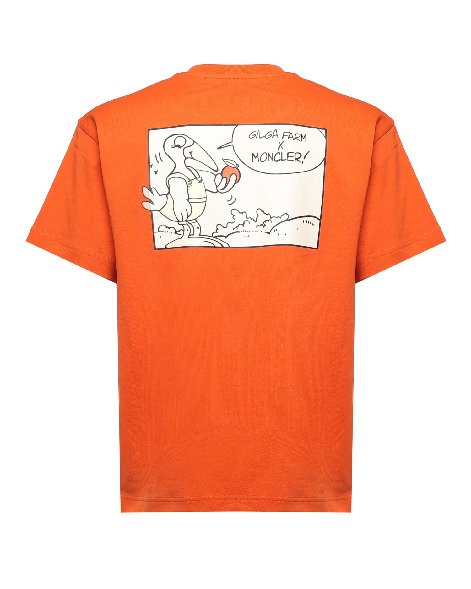 Moncler Genius Moncler X Gilga Farm By Donald Glover T-shirt In Orange