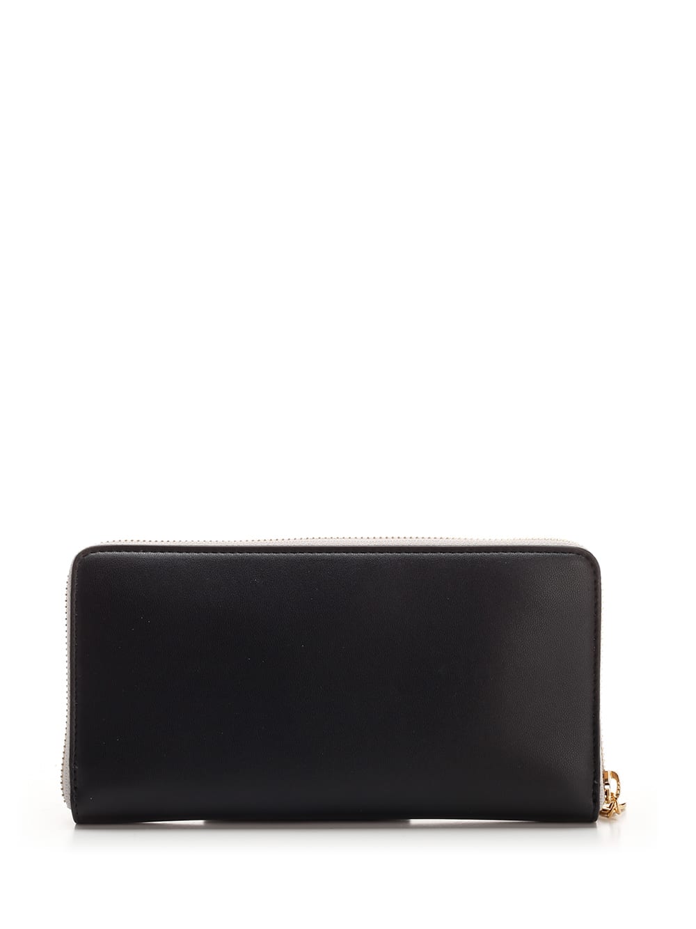 Shop Stella Mccartney Alter Nappa Continental Wallet In Nero