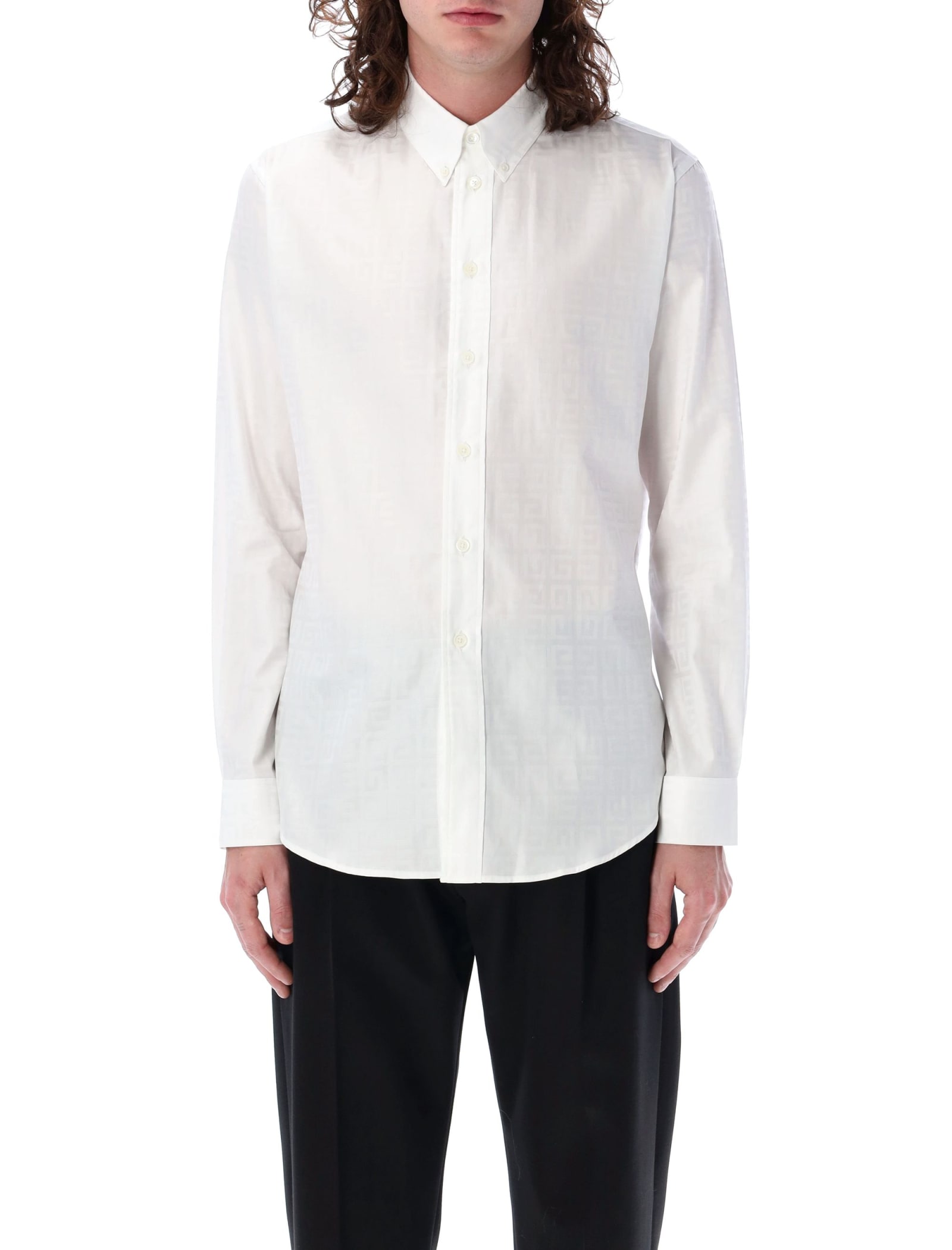 Shop Givenchy Custom Fit Shirt In White