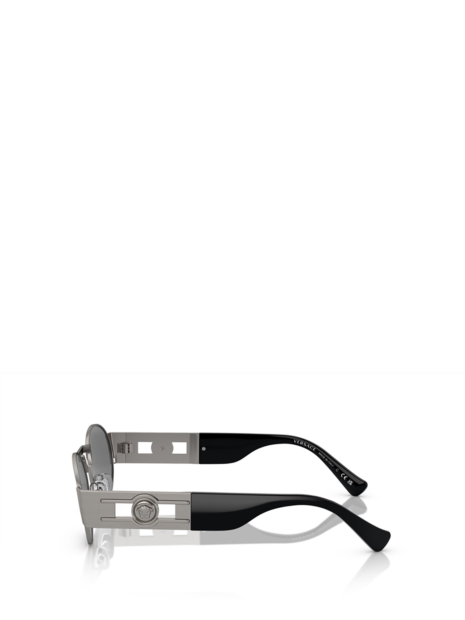Shop Versace Ve2264 Matte Gunmetal Sunglasses