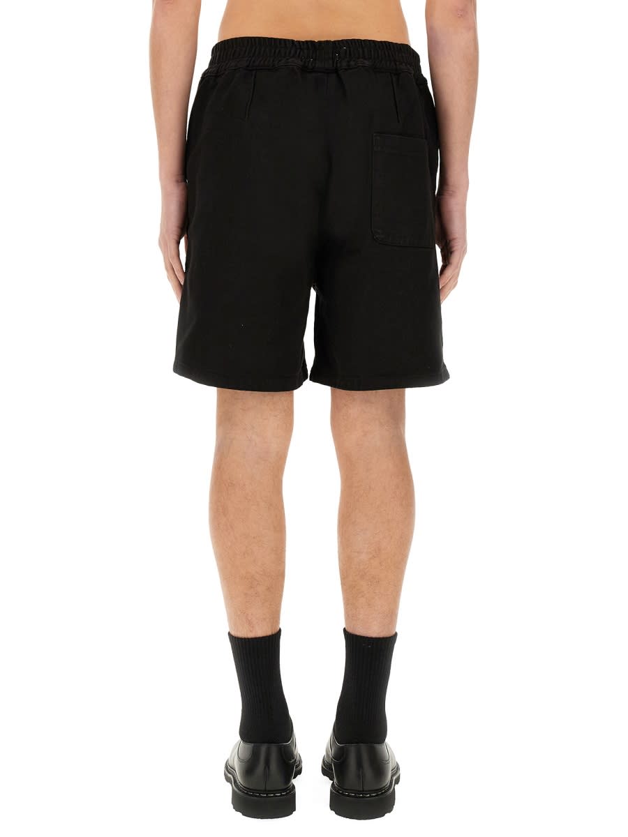 Shop 3paradis Short In Twill In Black