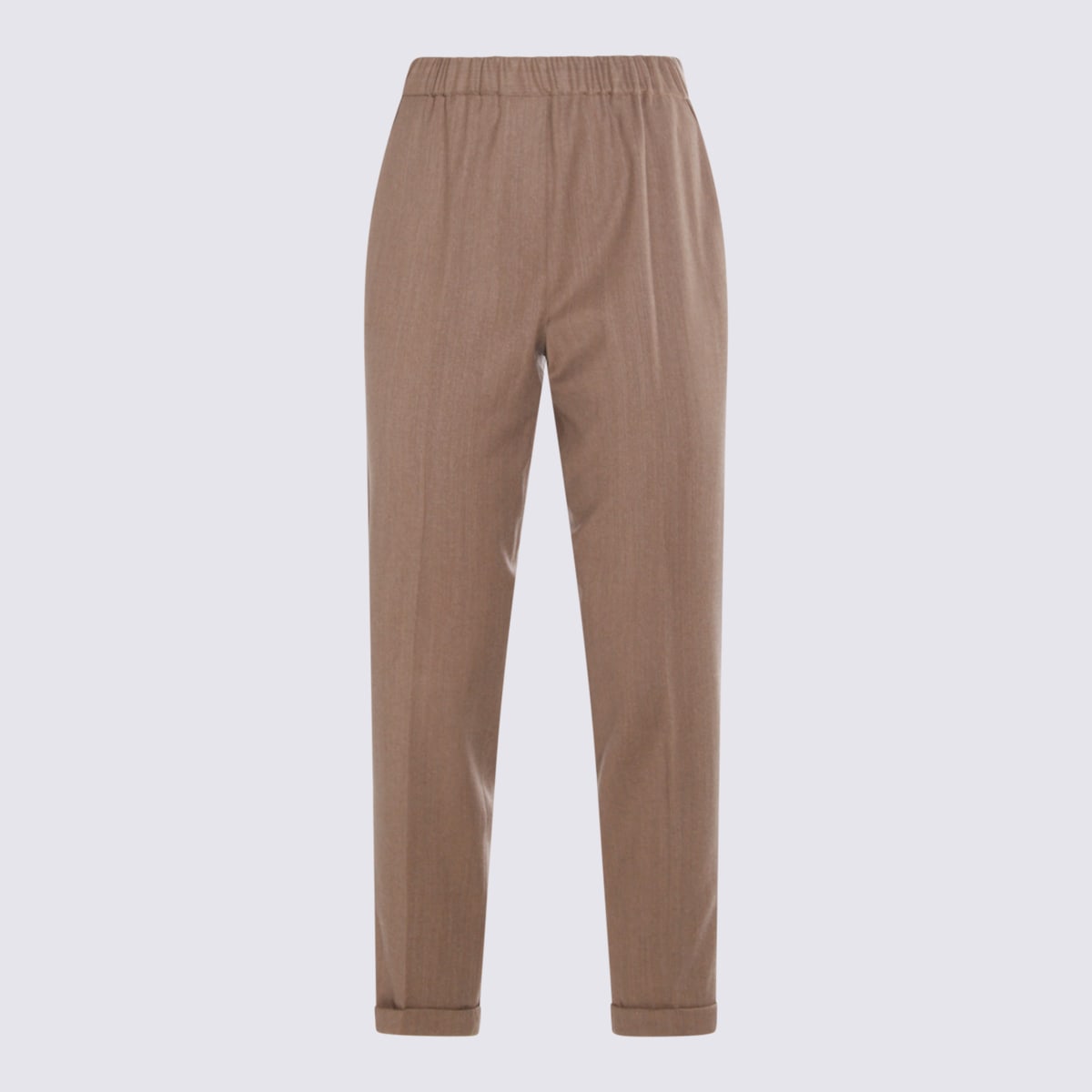 Antonelli Trousers Light And Natural In Brown