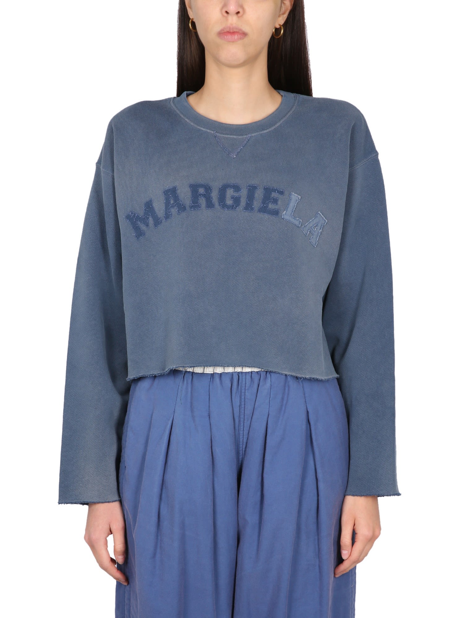 MAISON MARGIELA CROPPED SWEATSHIRT