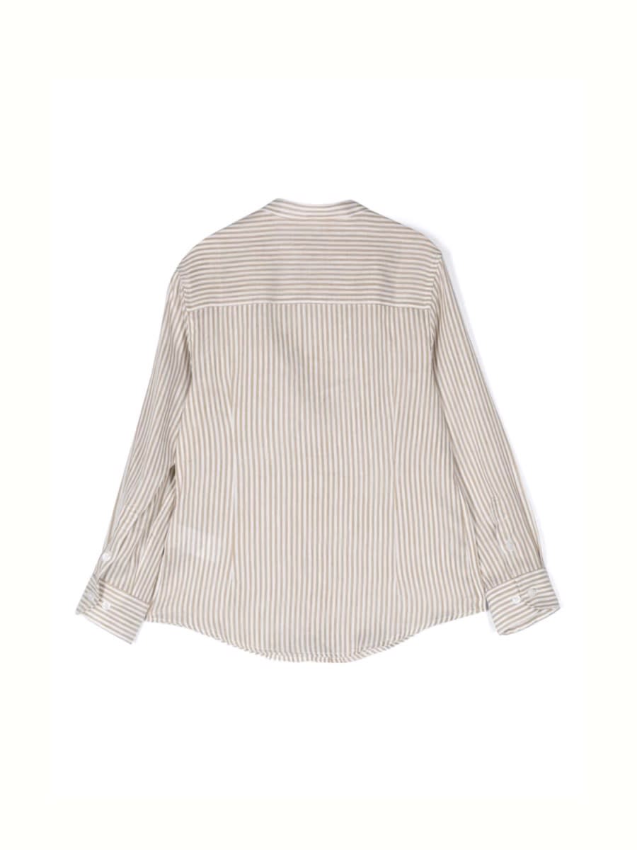 Fay ml Striped Shirt In Multicolour