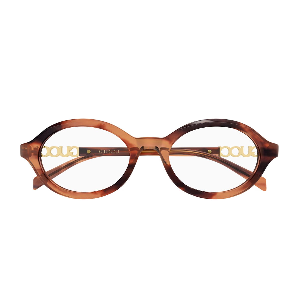 Gucci Gg2153o Linea Name Of Brand 003 Havana Glasses In Brown