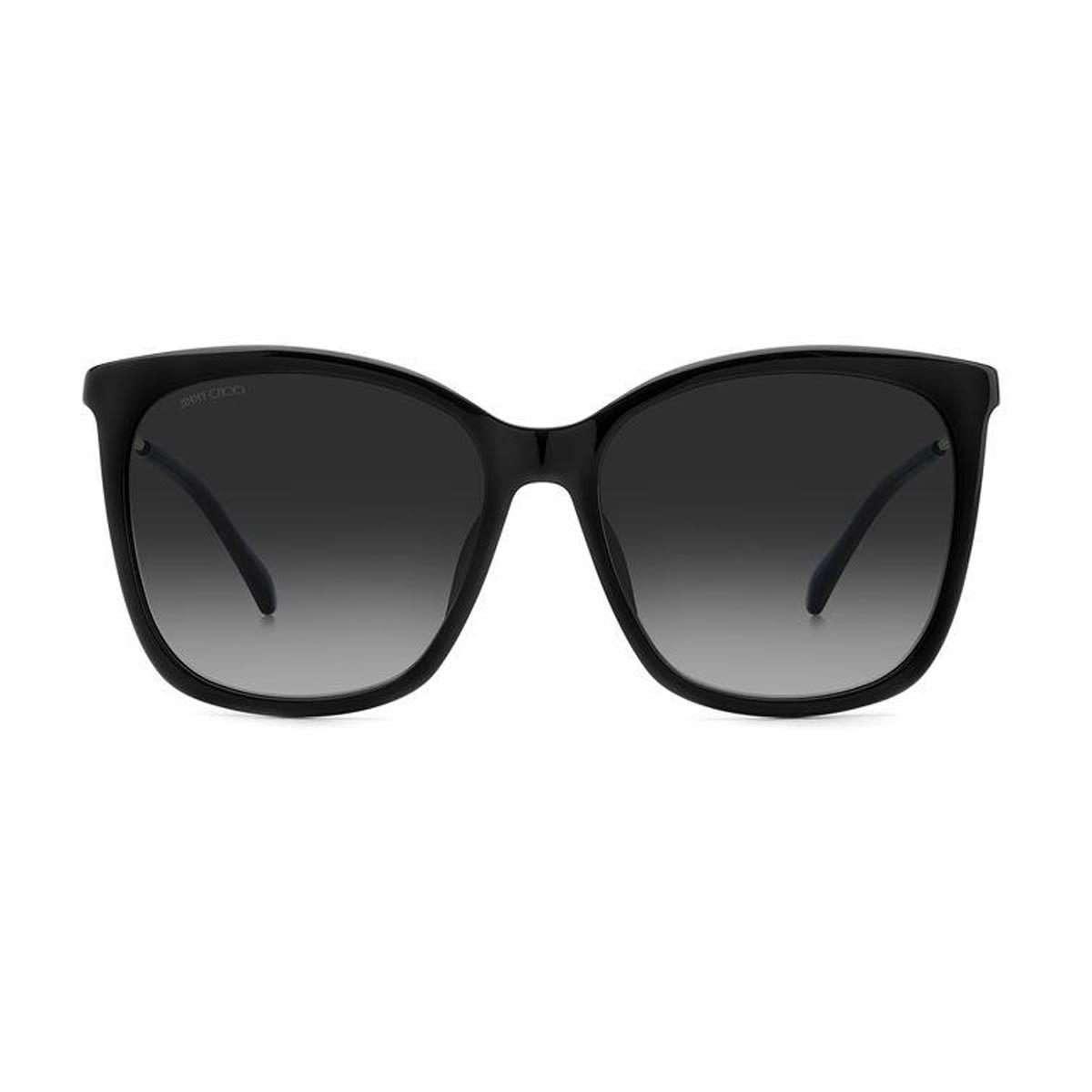 Shop Jimmy Choo Jc Nerea/g/s 807/9o Black Sunglasses In Nero