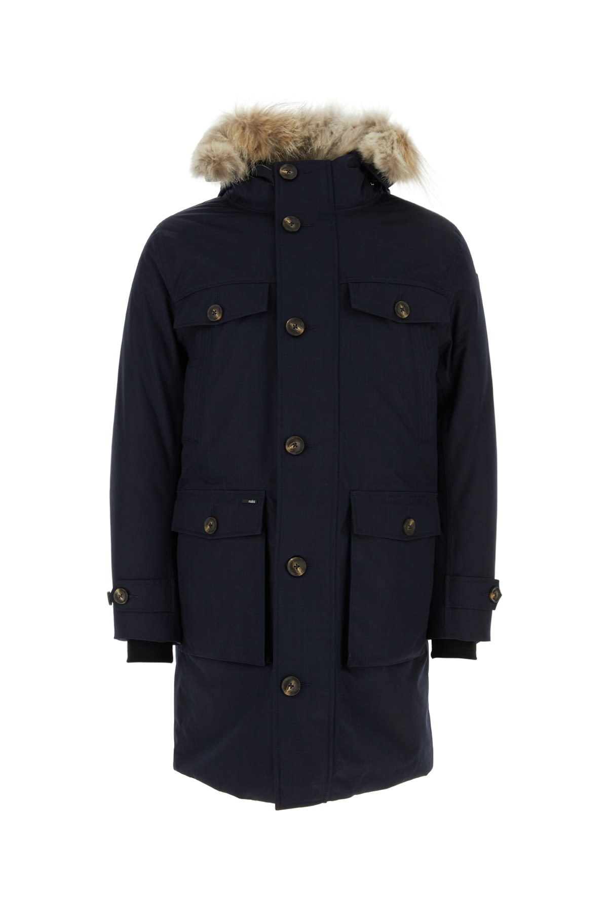 Shop Nobis Parka In Navy