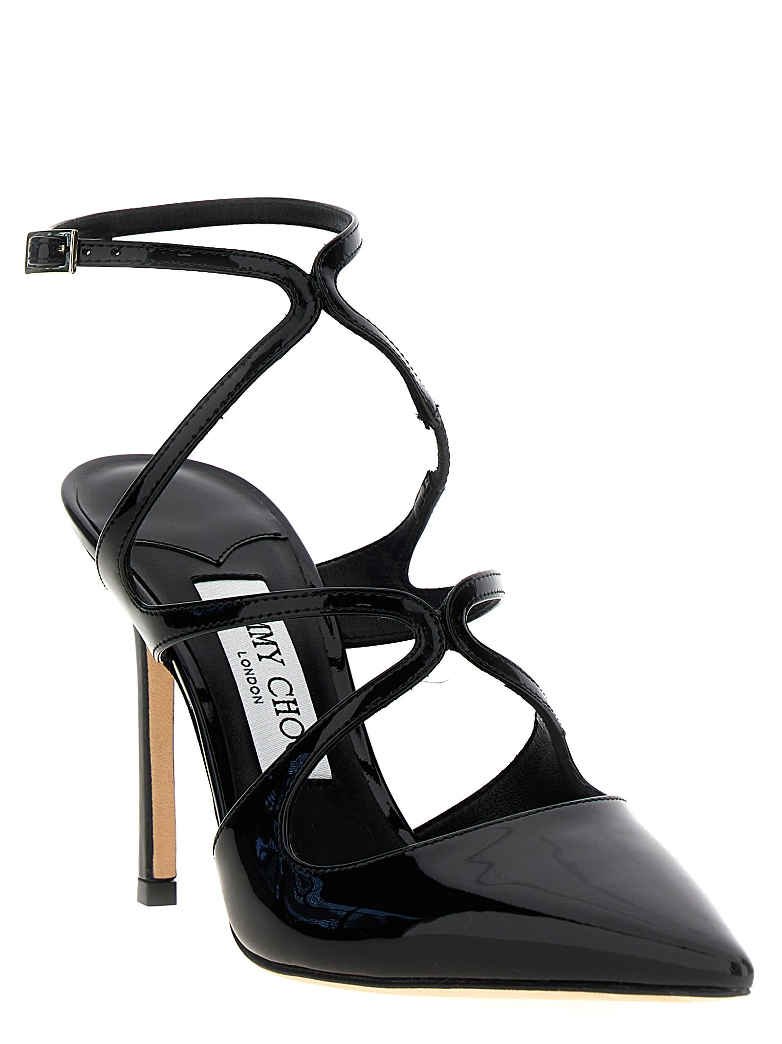 Shop Jimmy Choo Azia Pumps In Black