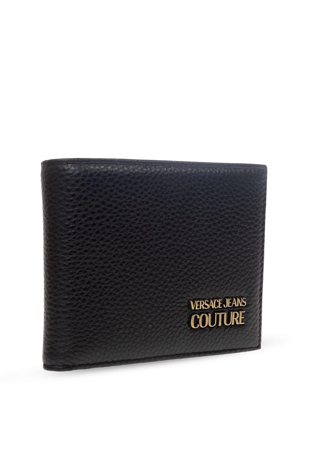Versace Jeans Couture Wallet In Black/gold