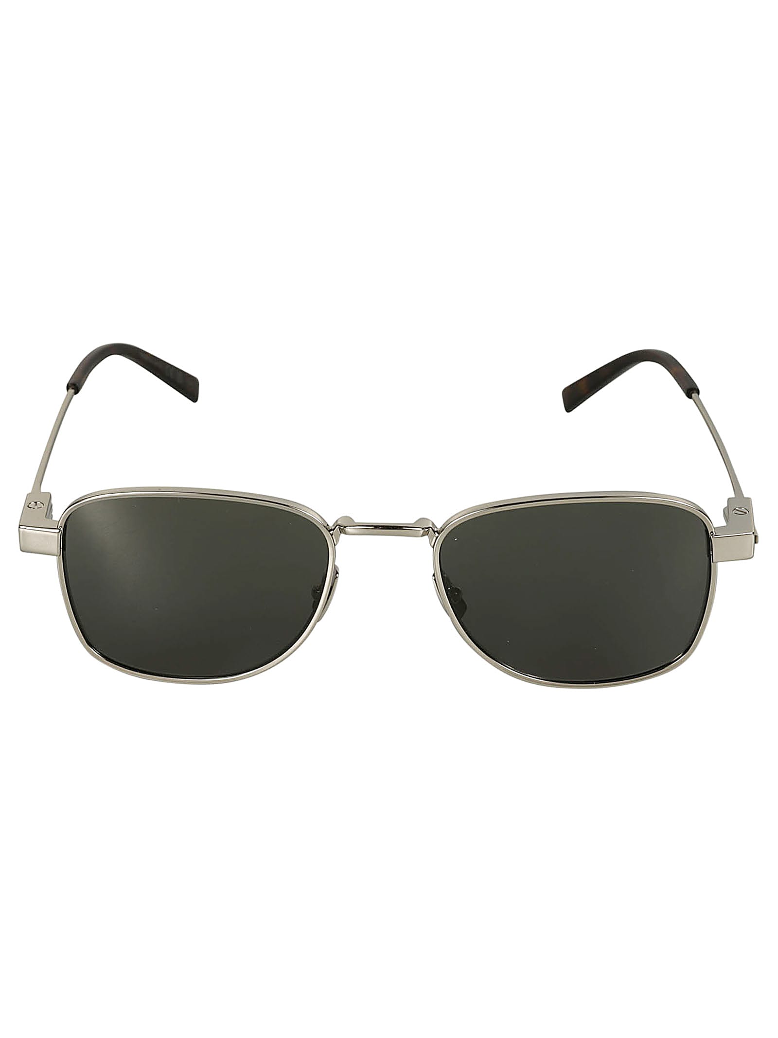 Saint Laurent Sl741 Sunglasses In Silver-silver-grey