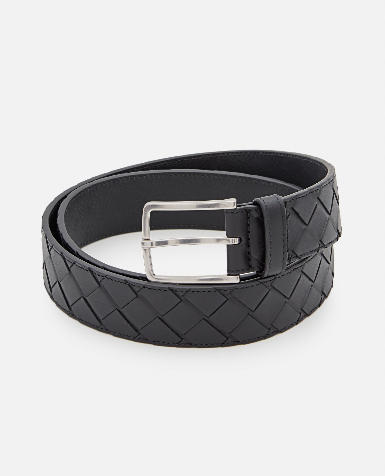 Intreccio Leather Belt