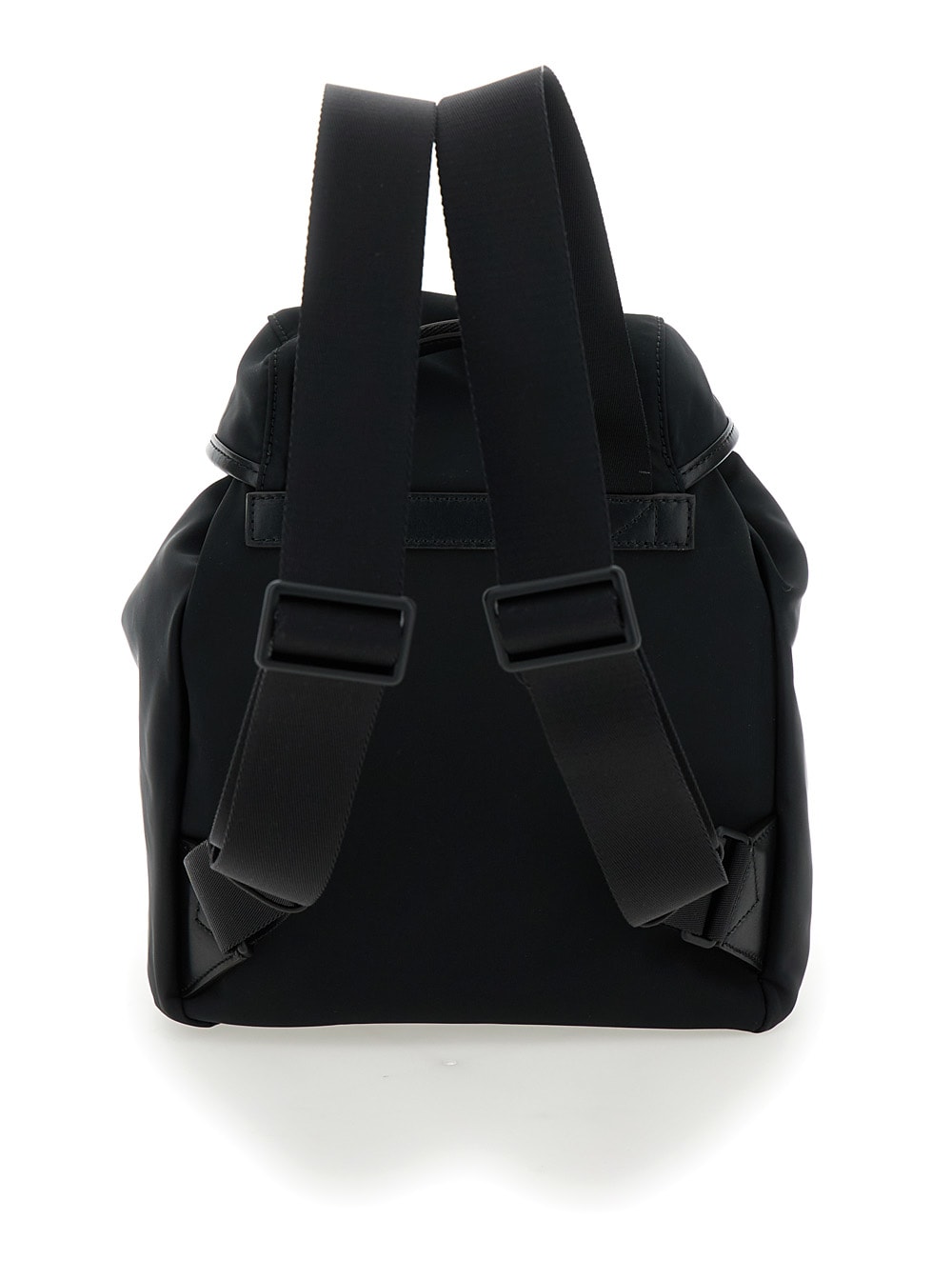 Shop Moncler Black Polyester Trick Backpack