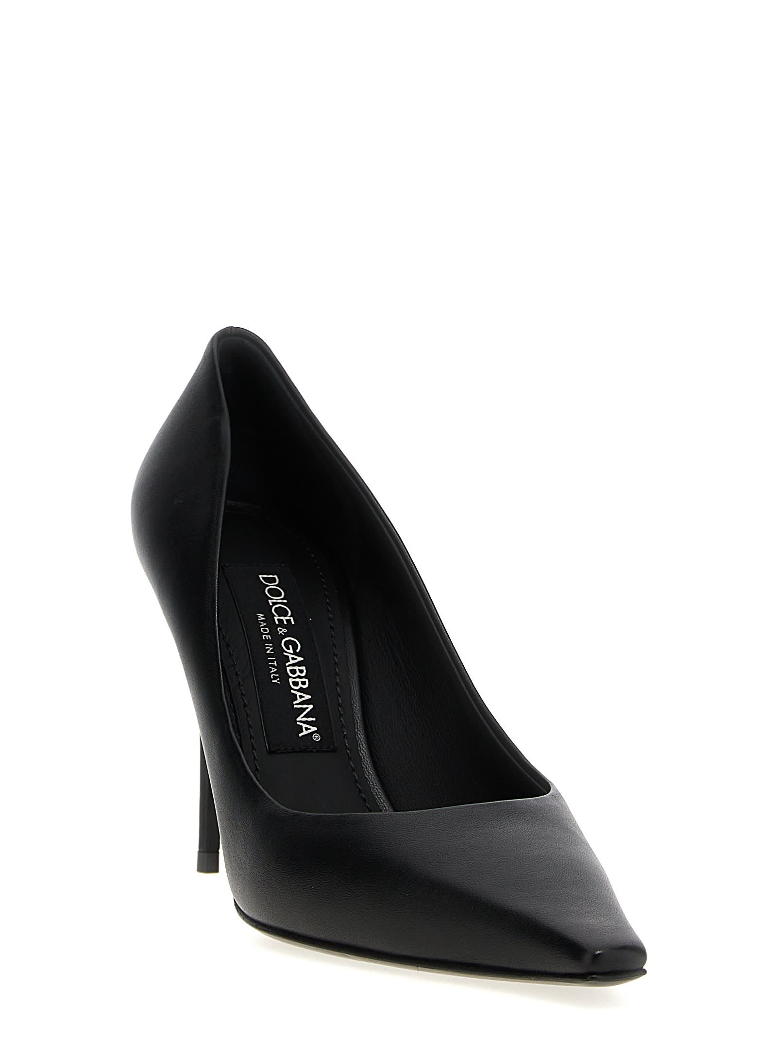 Shop Dolce & Gabbana Mun Pumps In Black