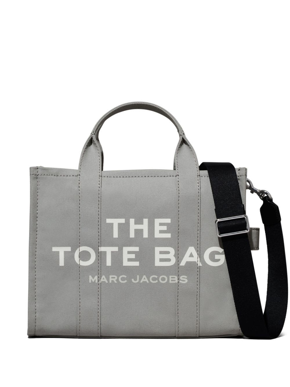 Shop Marc Jacobs The Medium Tote In Wolf Grey