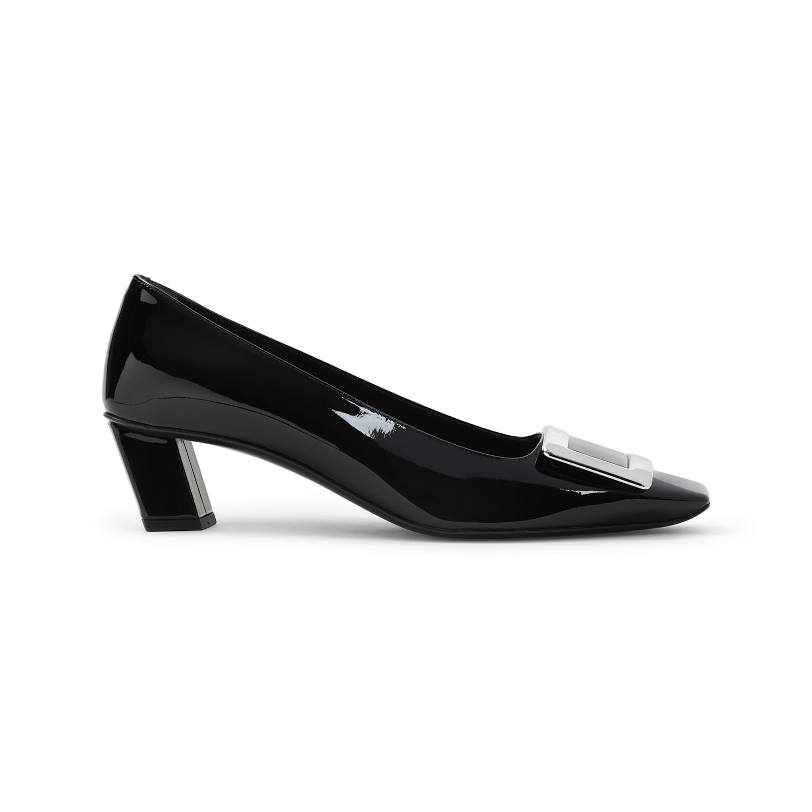 Roger Vivier Belle Pumps With Squared Toe In Black