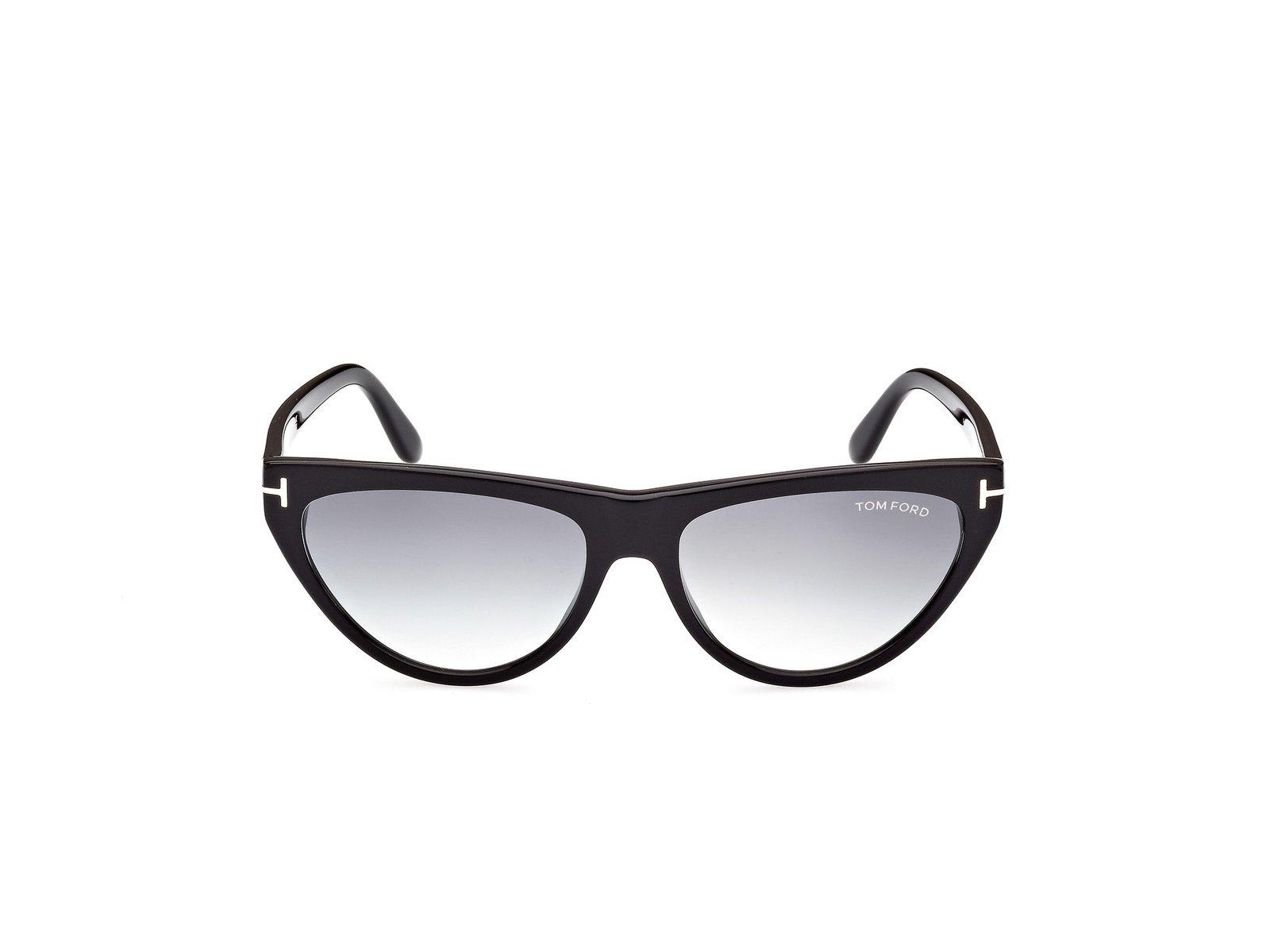 Shop Tom Ford Cat Eye Sunglasses In 01b