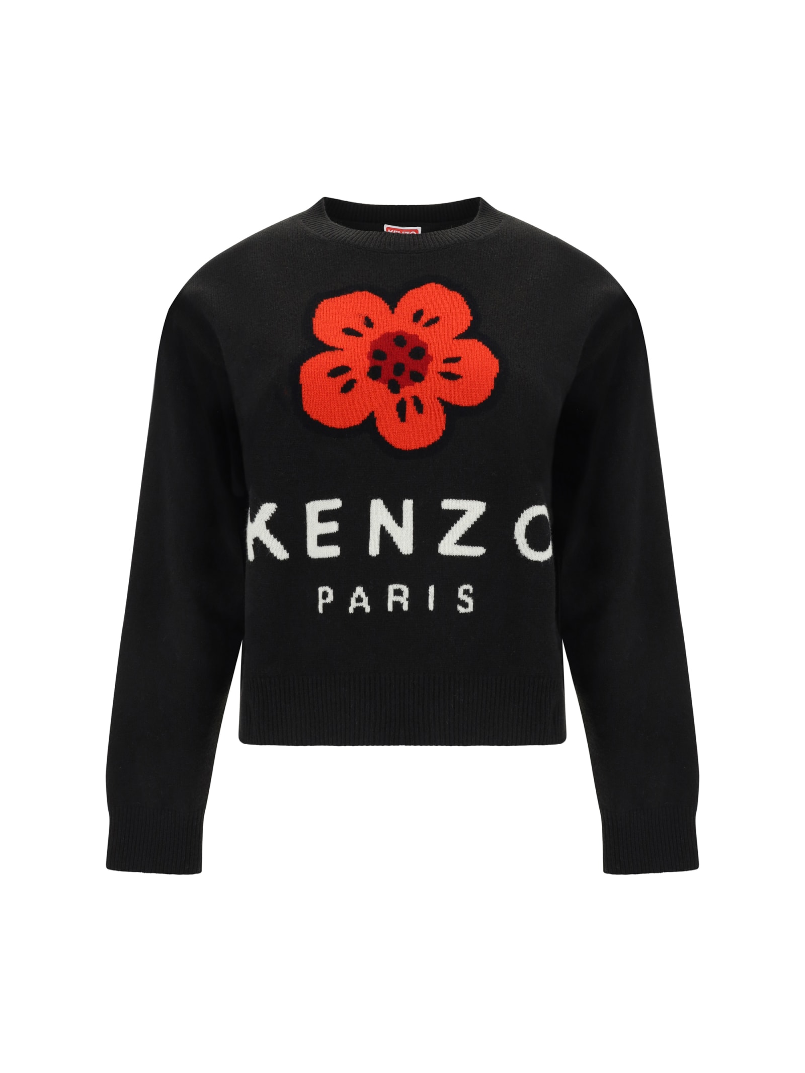 Shop Kenzo Sweater In Black