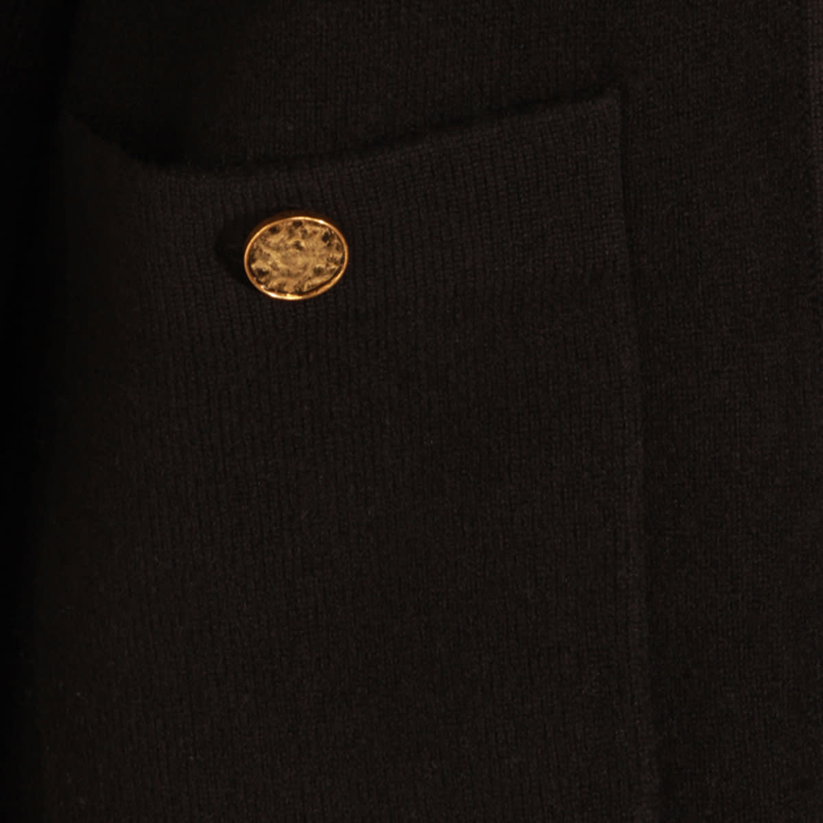 Totême Black Cashmere Knitwear In Brown