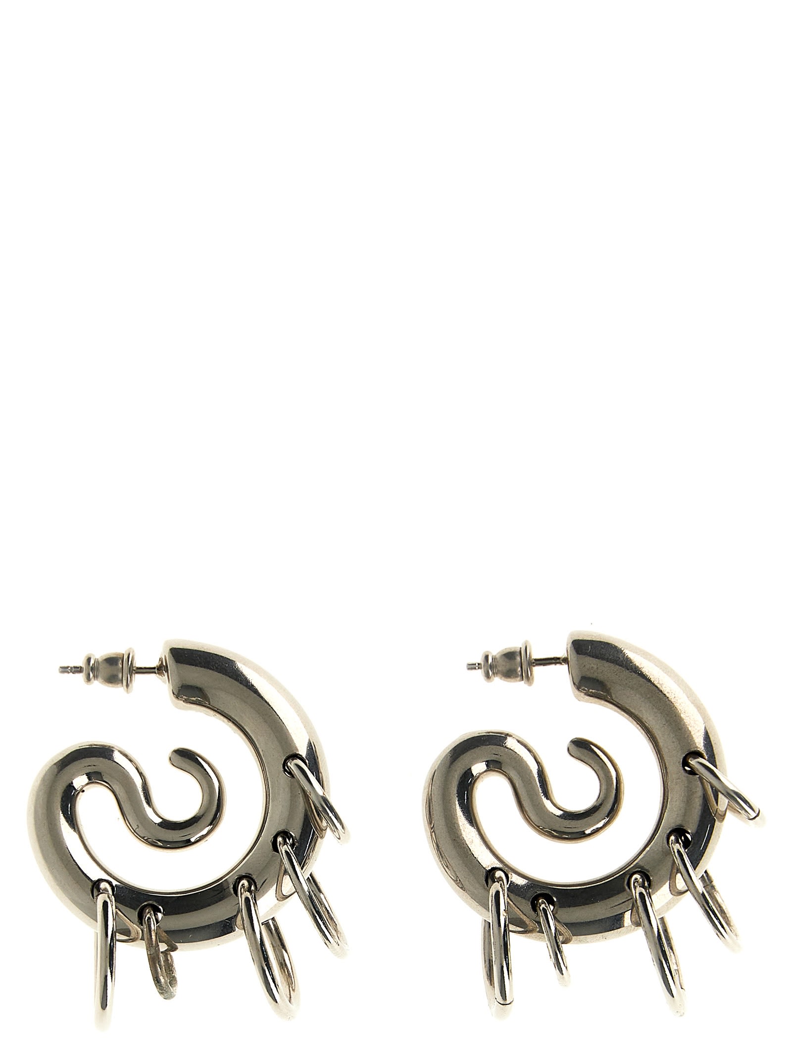 pierced Serpent Earrings
