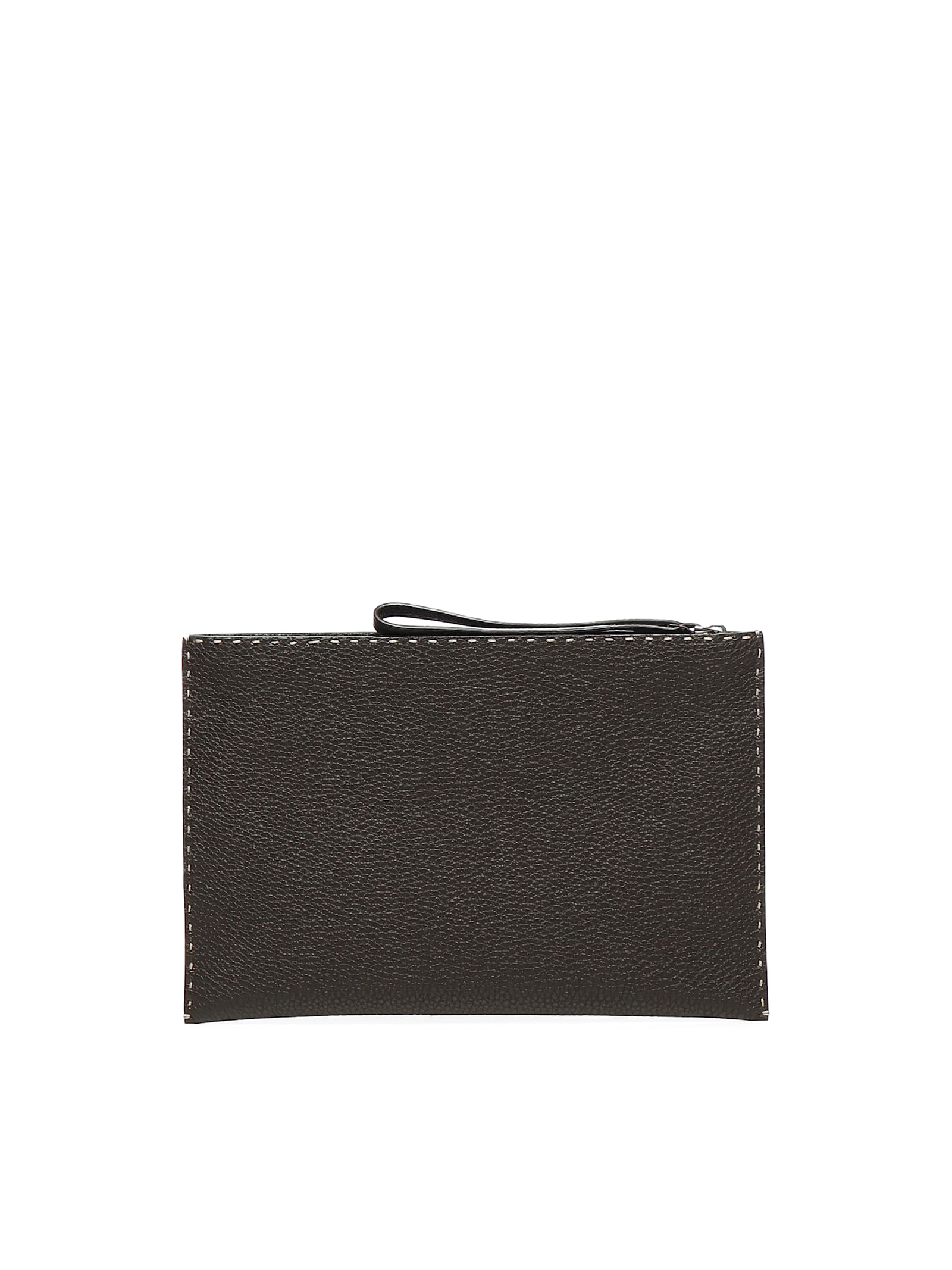 Fendi Men Flat Pouch In Multi