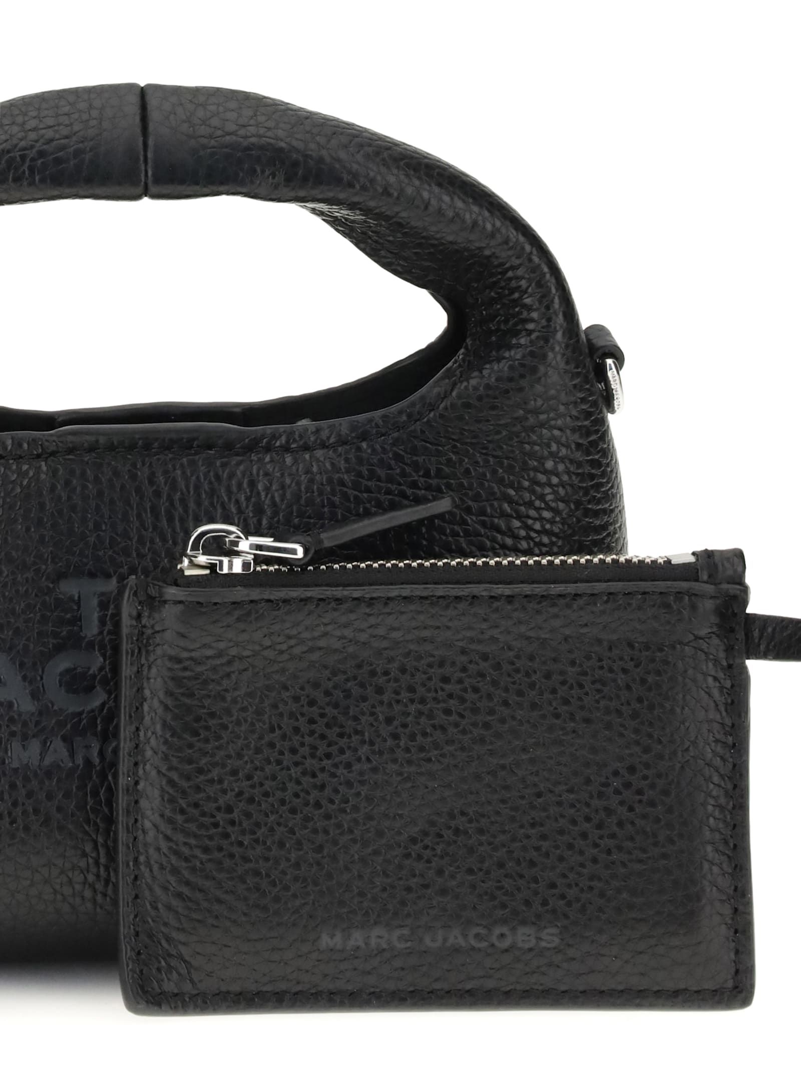 Marc Jacobs The Micro Crossbody Sack Bag In Full-grain Leatherdescription In Brown