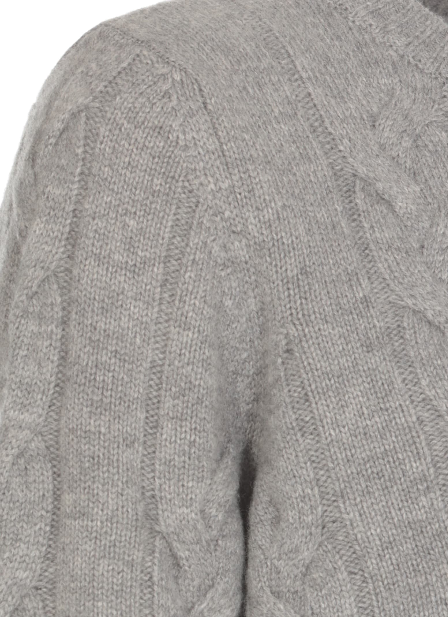 Shop Kangra Wool Sweater In Grey