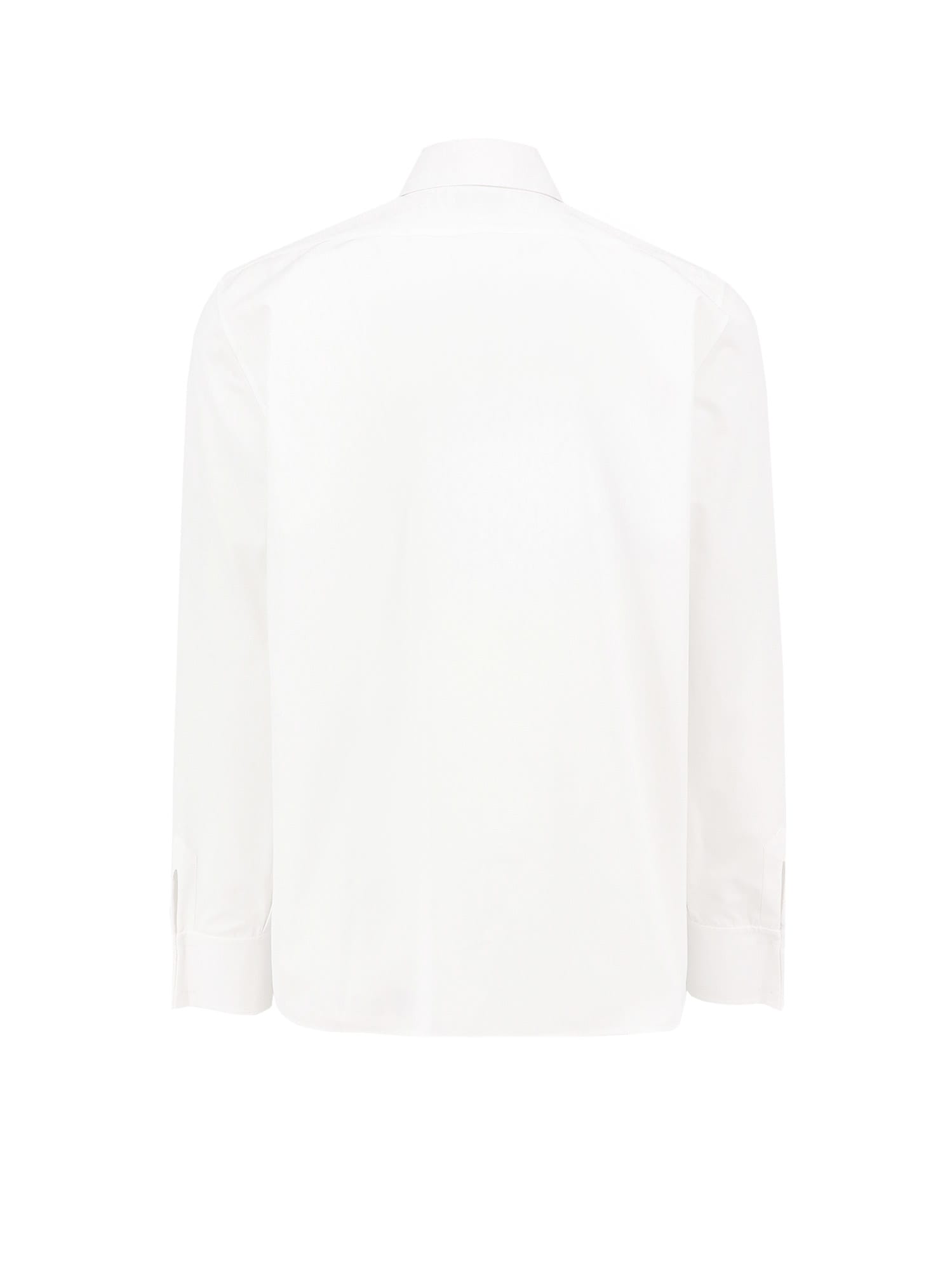 Shop Saint Laurent Shirt In White