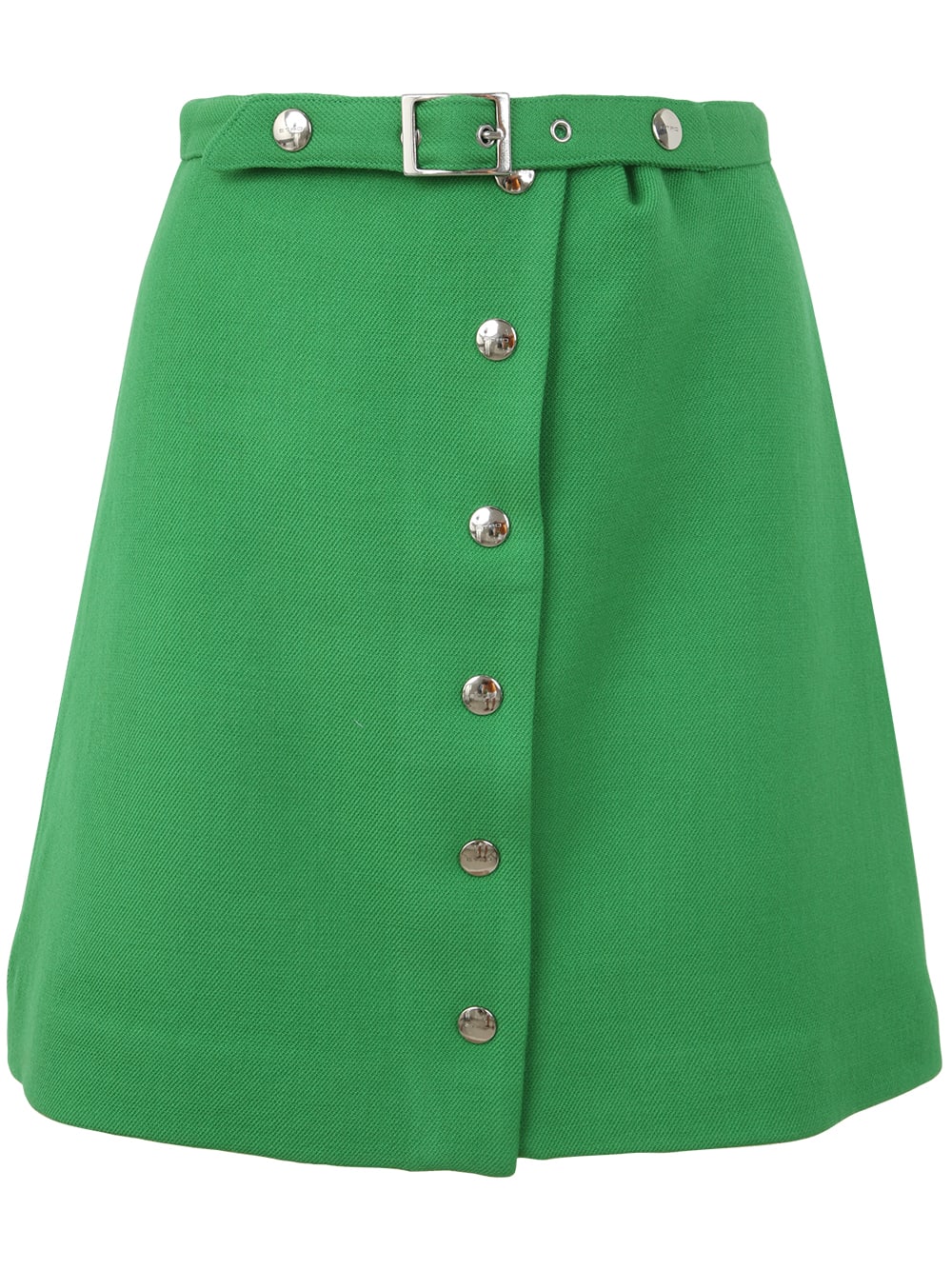 Mini Skirt With Buttons In Front