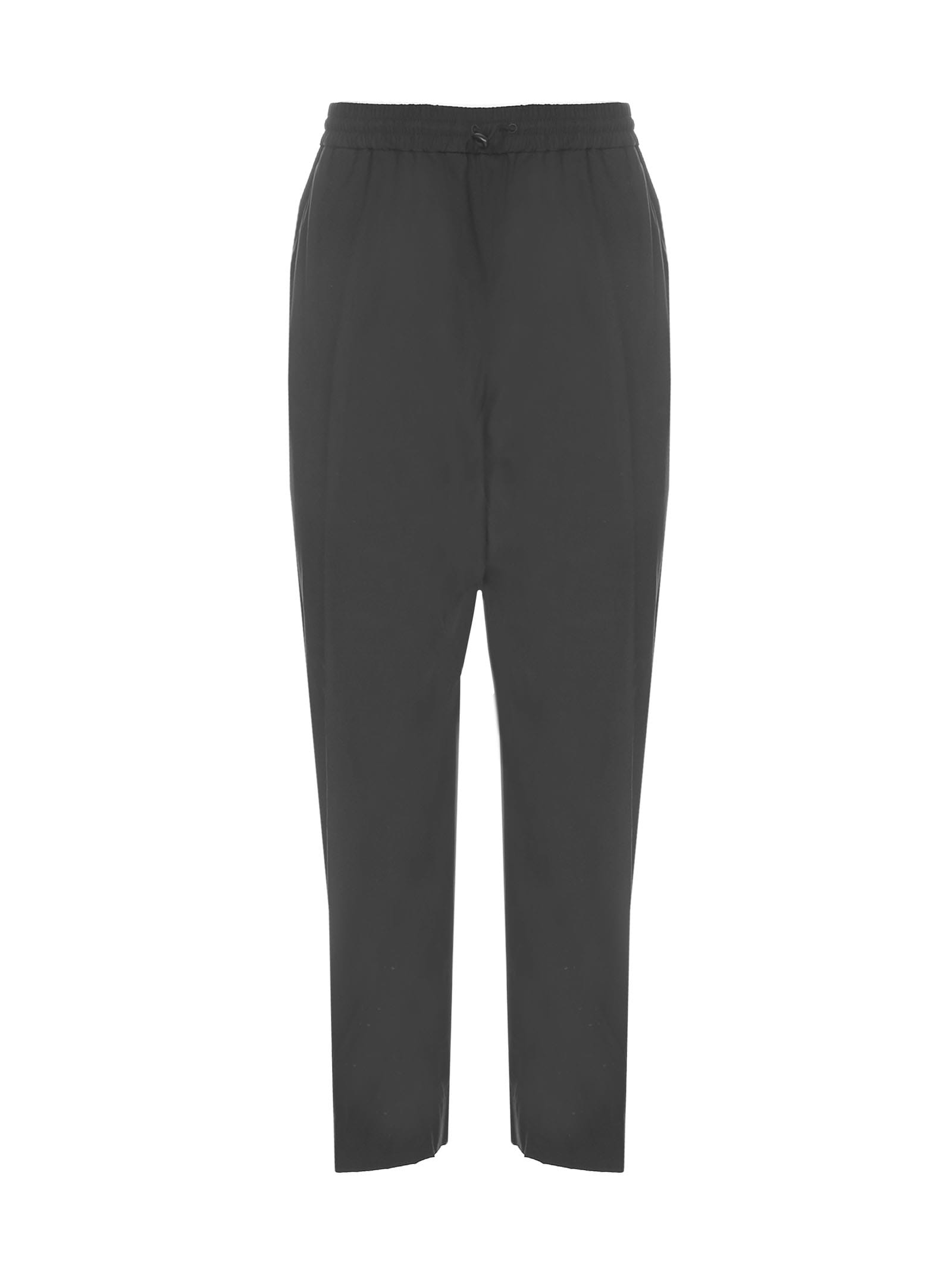 KENZO TAPERED CROPPED TROUSERS,11213328