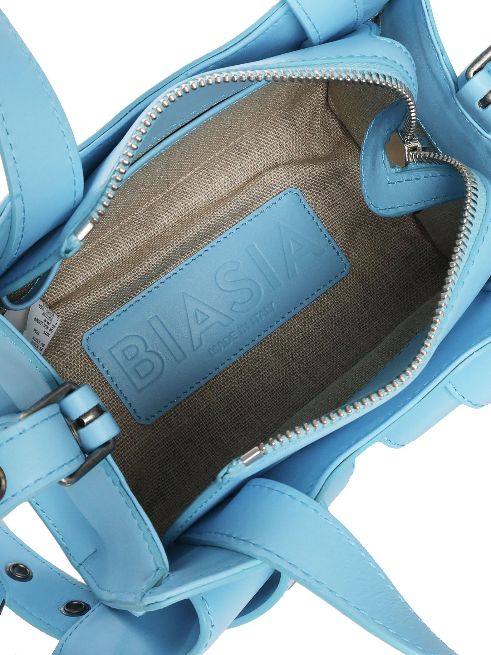 Biasia Y2k Shoulder Bag In Blue