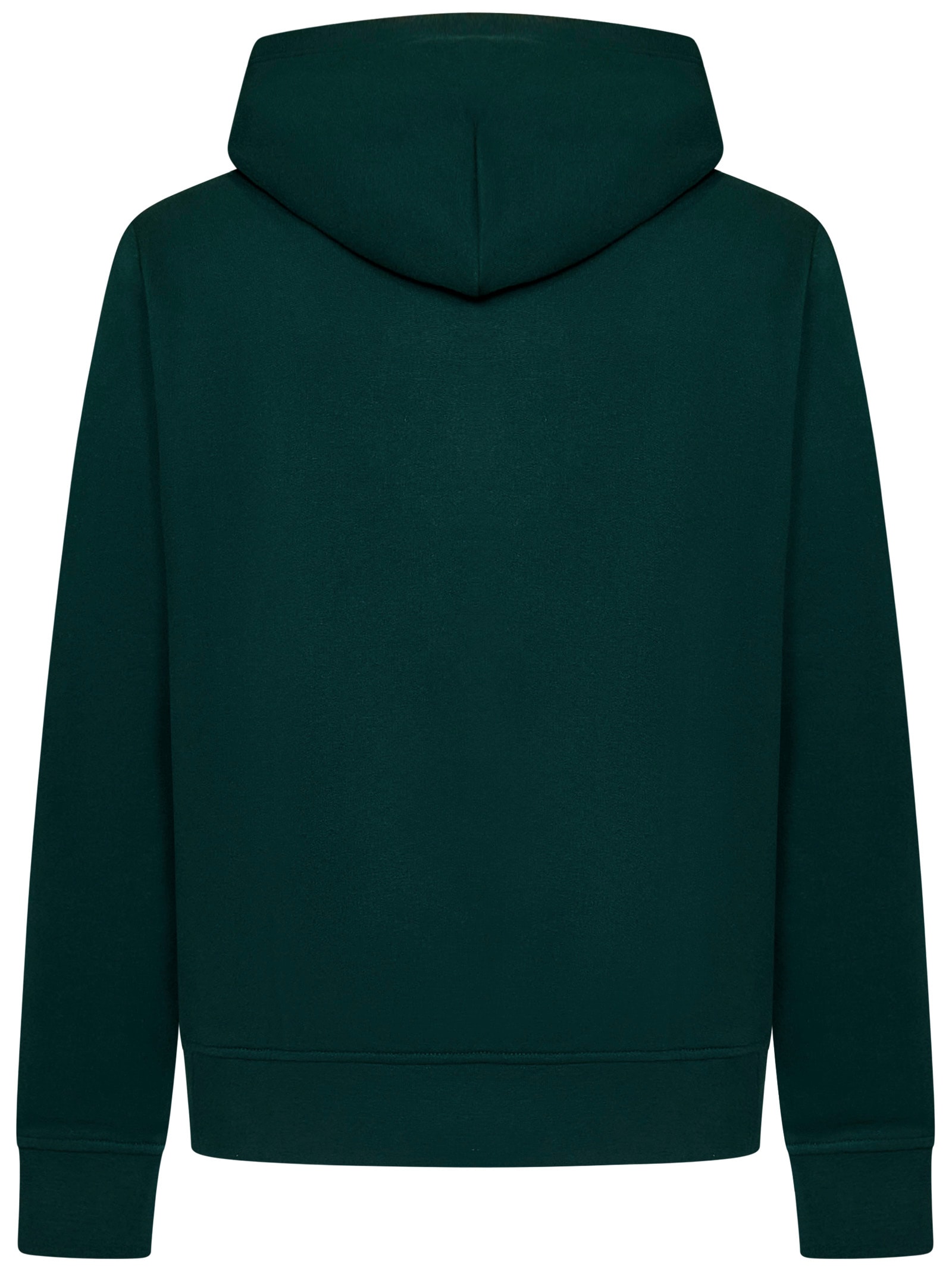 Shop Polo Ralph Lauren The Rl Sweatshirt In Green