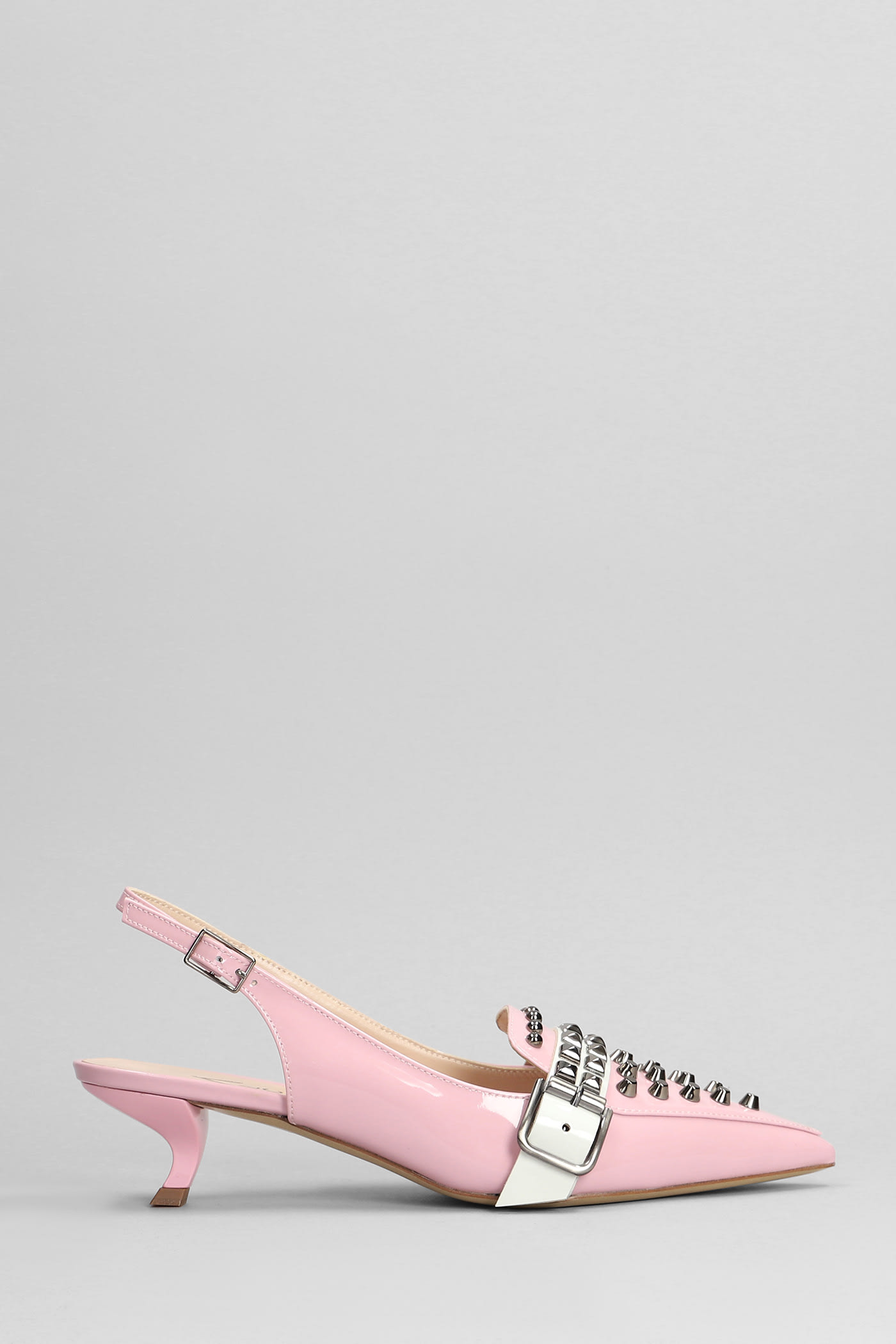 Shop Alchimia Pumps In Rose-pink Patent Leather