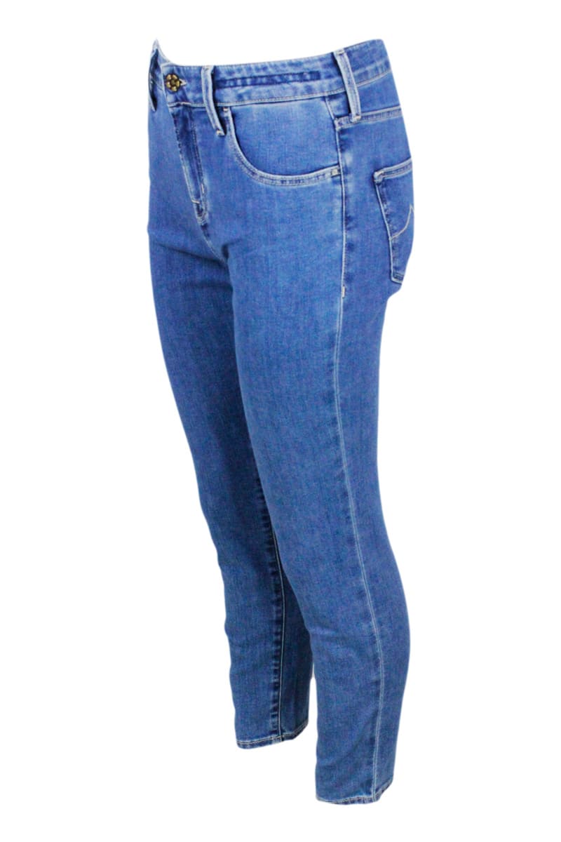 Jacob Cohen Trousers In Denim
