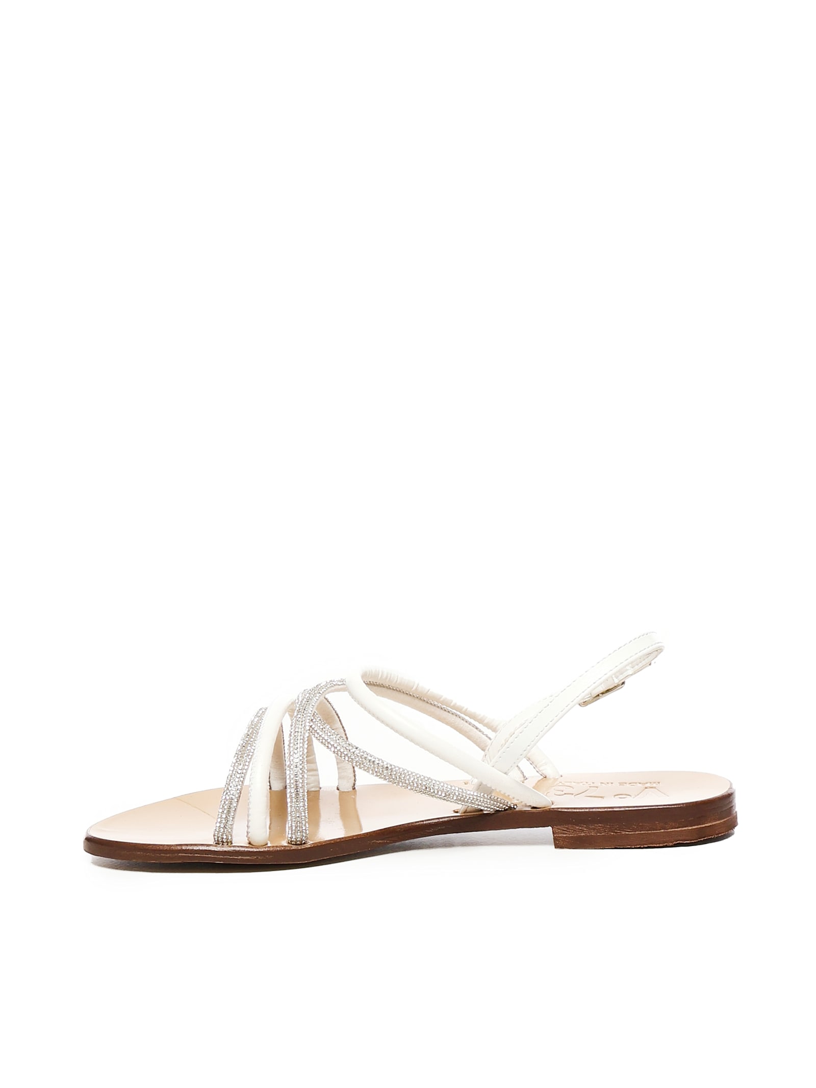 V73 Fredy Sandals With Rhinestone Strap