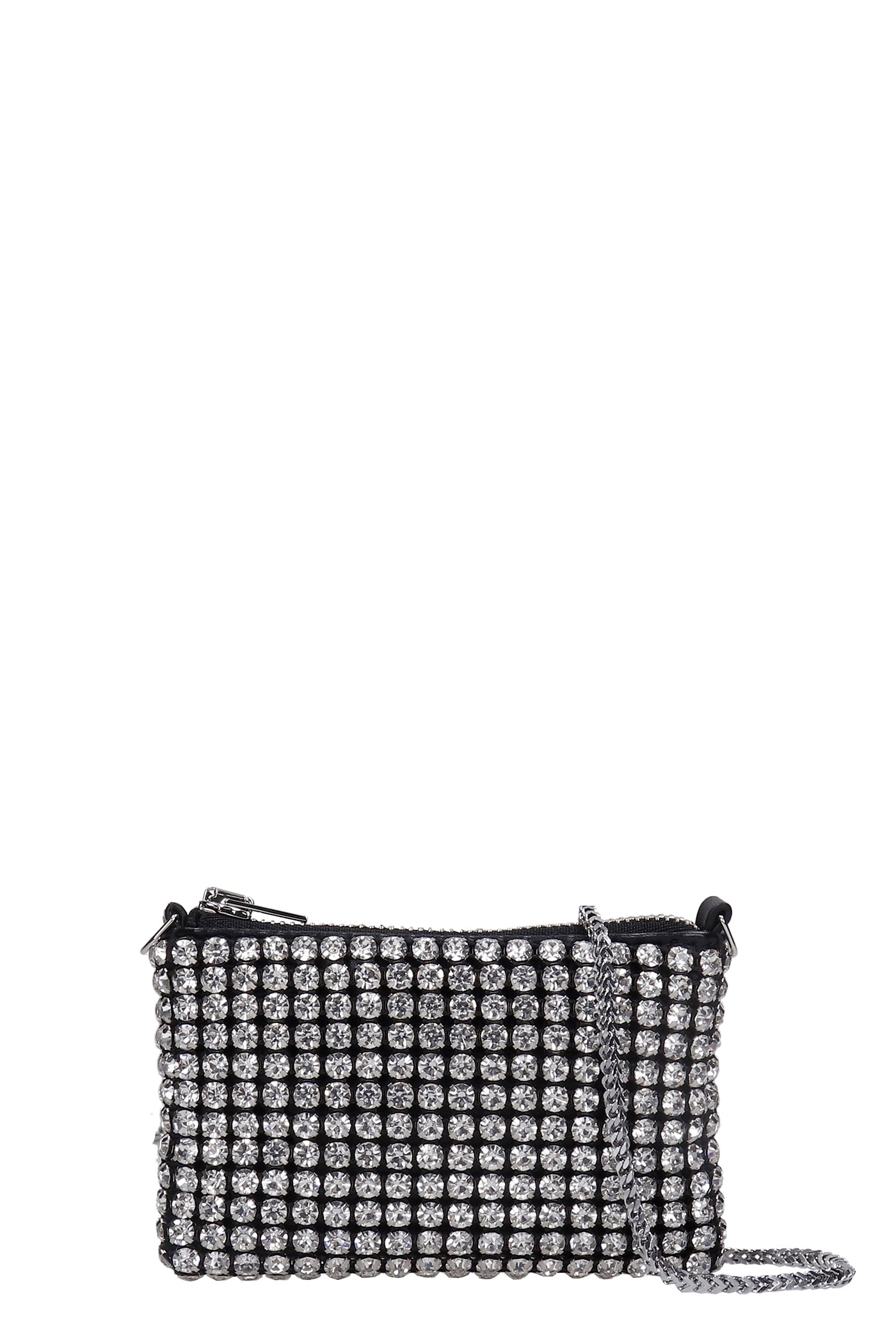 Alexander Wang Heiress Clutch In White Leather