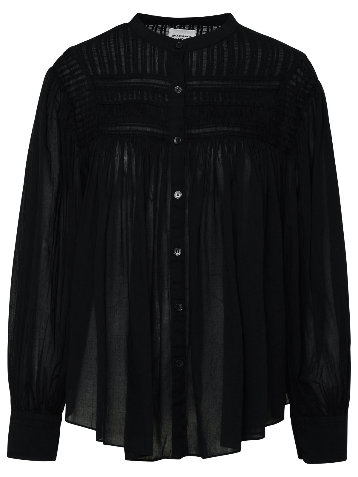 Marant Etoile Plalia Black Cotton Shirt