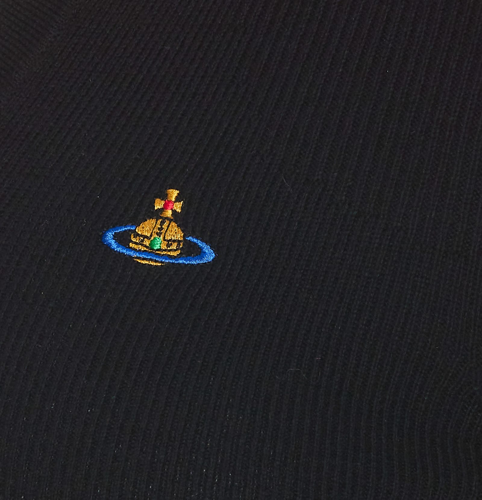 Vivienne Westwood Marina Polo In Black