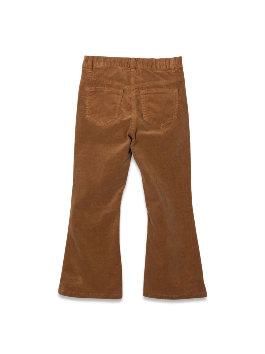 Aspesi Wide Bottom Pants In Brown