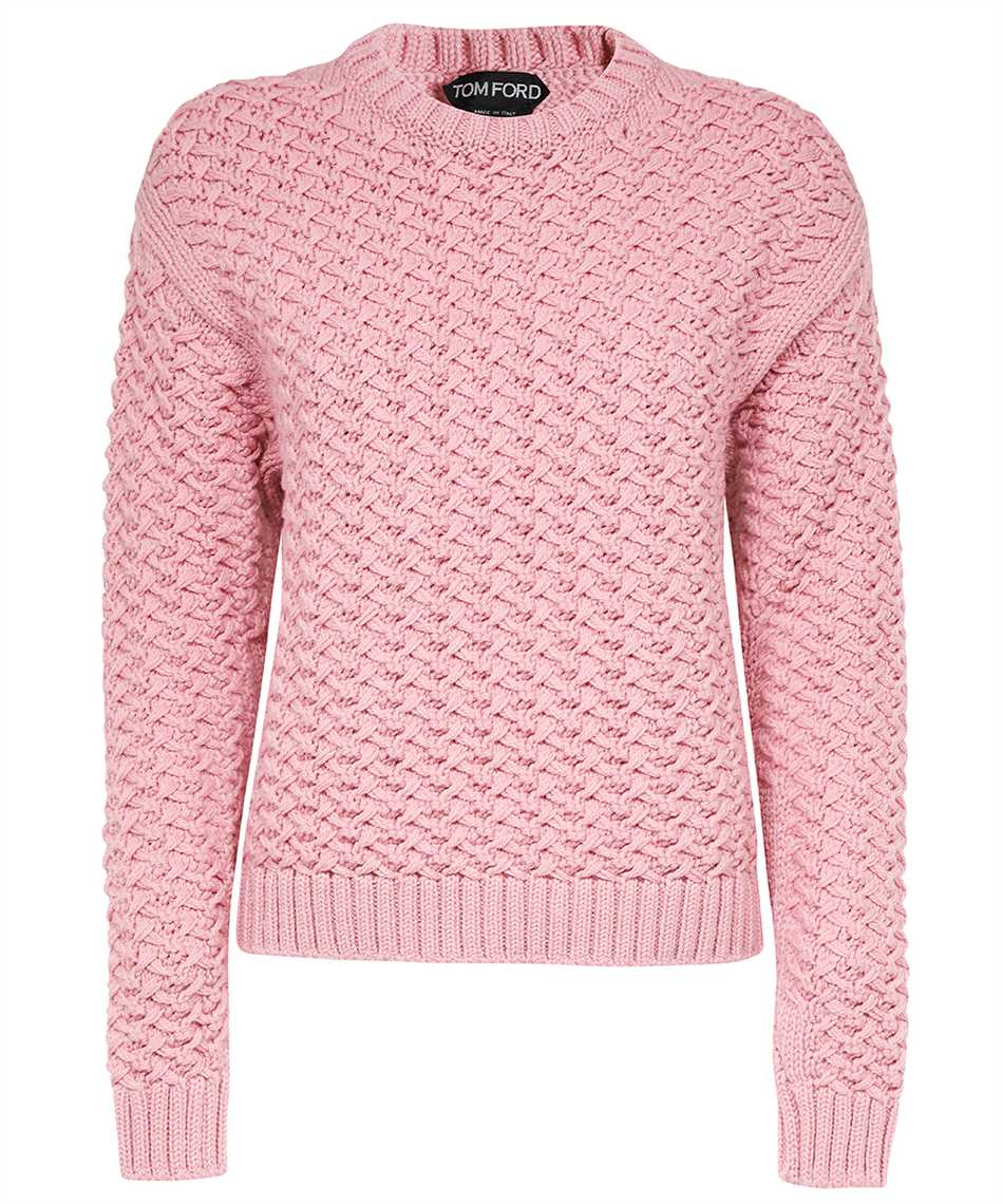 Shop Tom Ford Virgin Wool Sweater In Pink