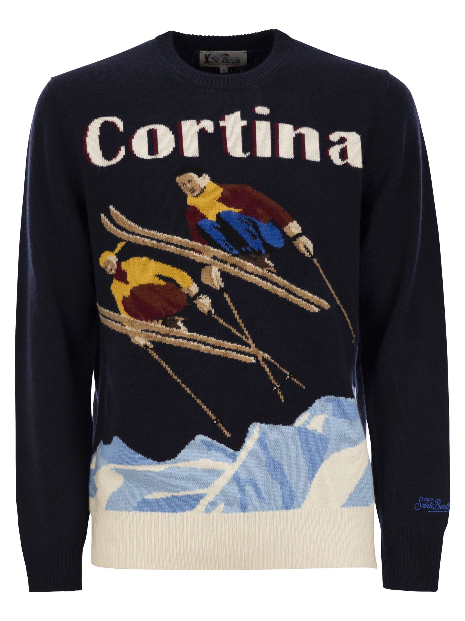 MC2 SAINT BARTH CORTINA WOOL AND CASHMERE BLEND JUMPER 