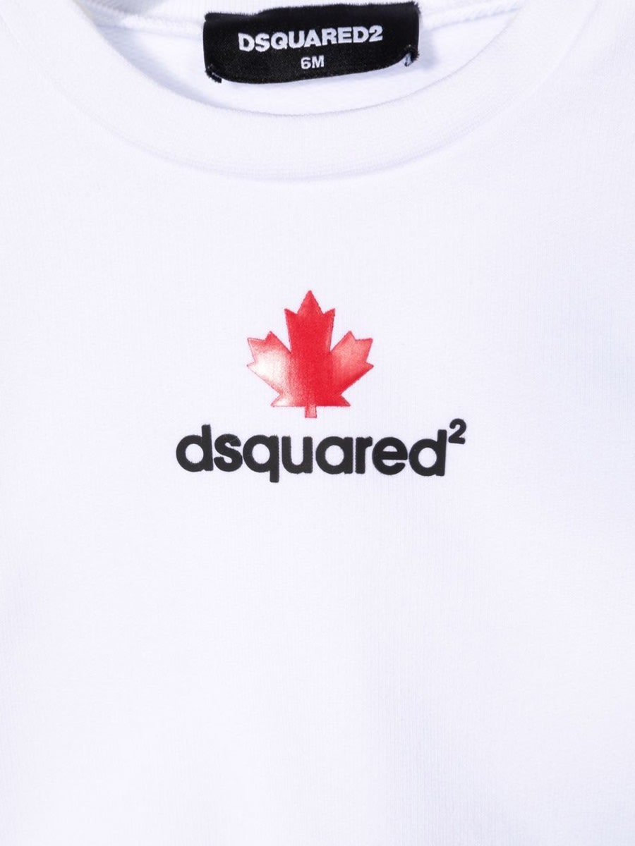 Dsquared2 Felpa In White